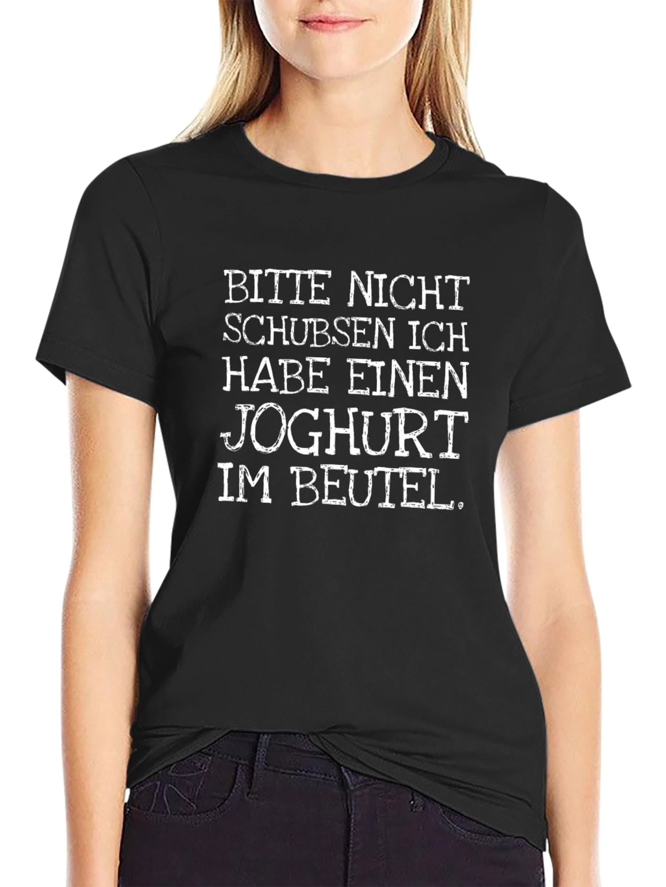 Funny German Quote T-Shirt - Joghurt Im Beutel