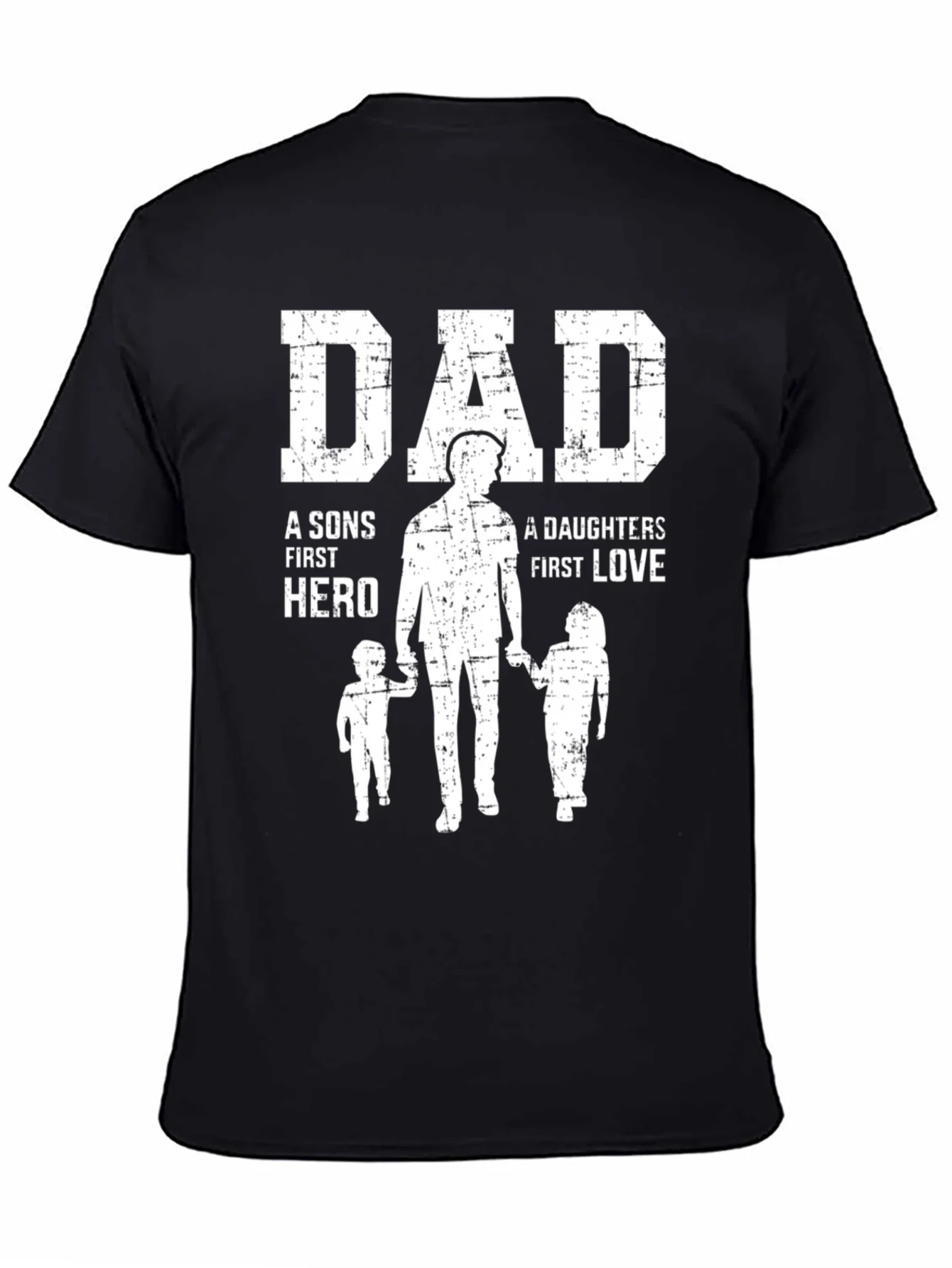 Dad Hero Graphic T-Shirt Fathers Day Gift