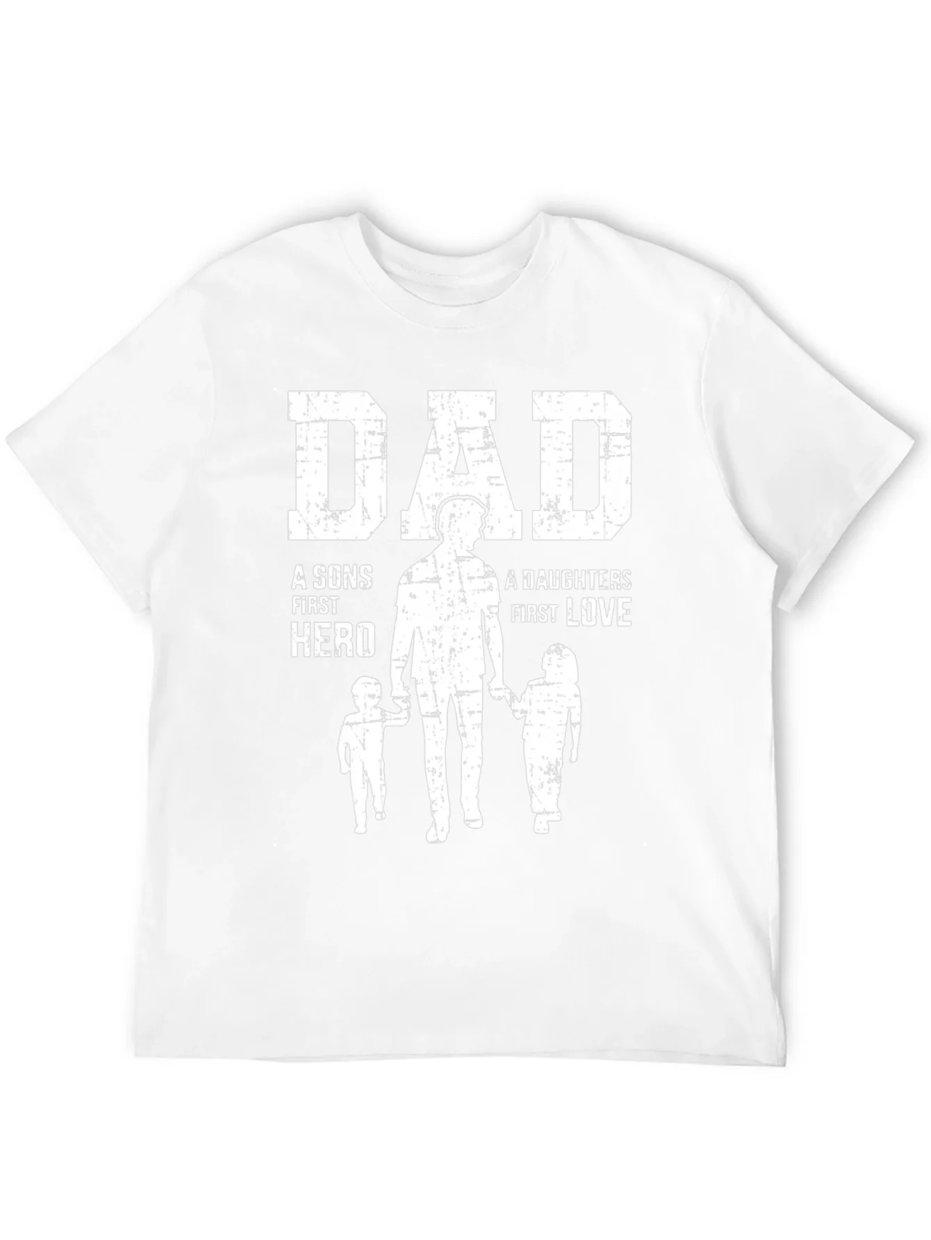 Dad Hero Graphic T-Shirt Fathers Day Gift