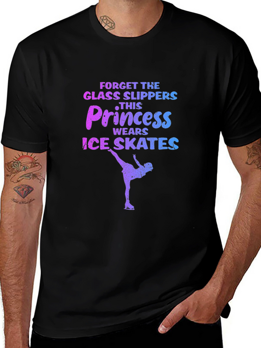 Ice Skating Princess Graphic T-Shirt