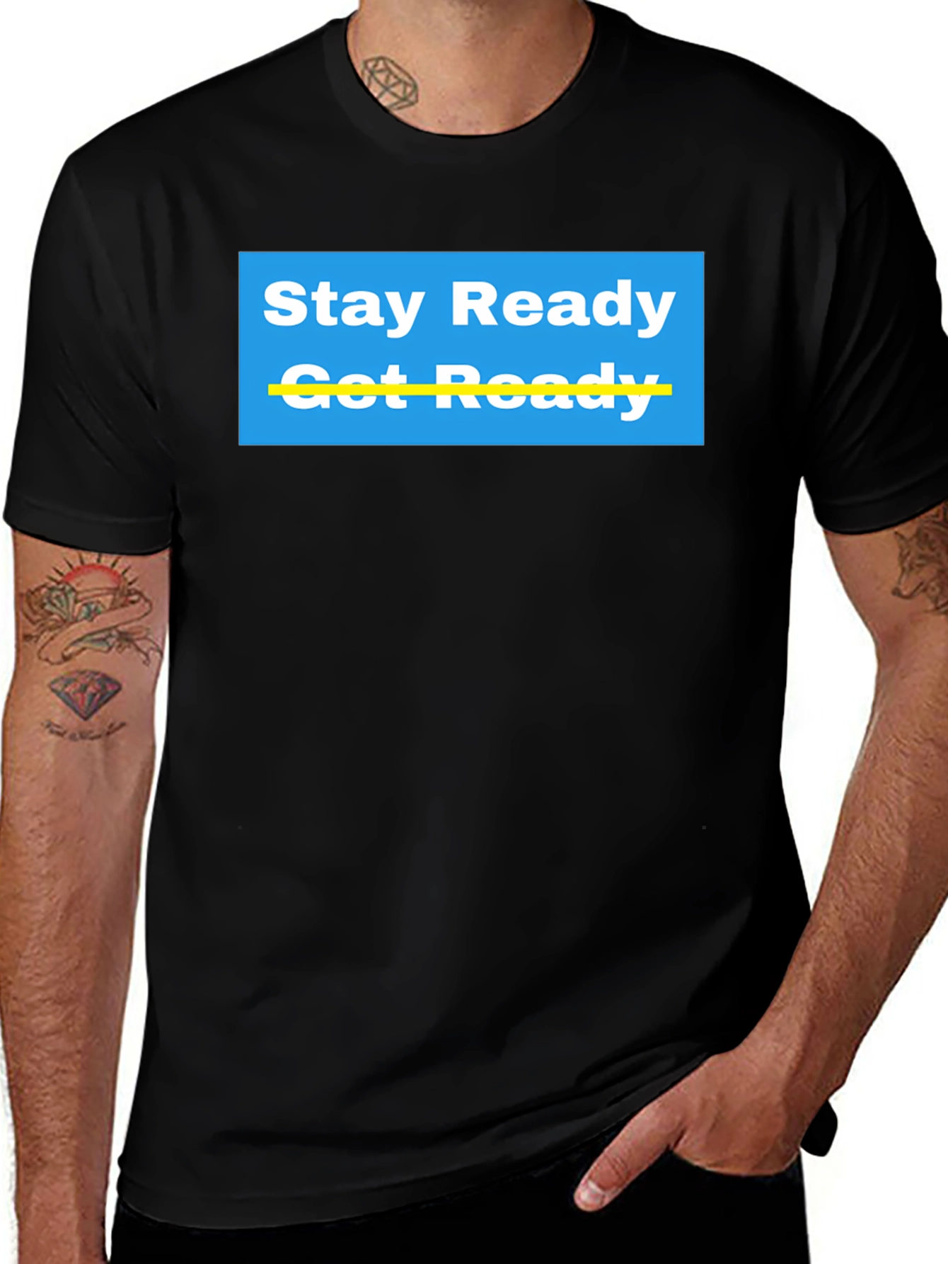 Stay Ready Graphic T-Shirt