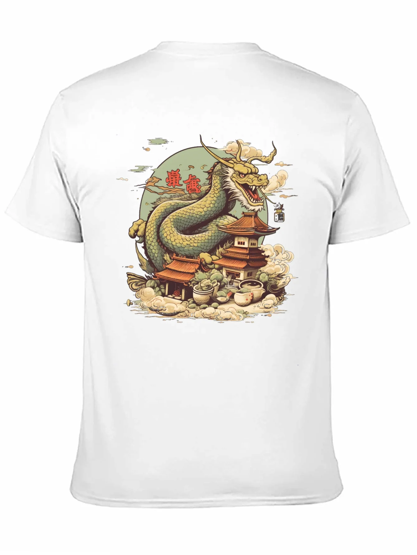 Dragon Temple Graphic Tee
