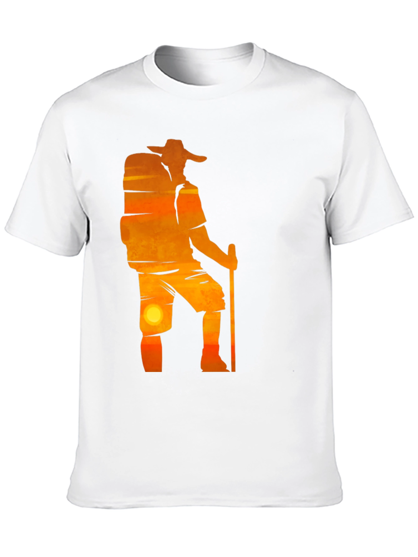 Sunset Hiker Graphic T-Shirt