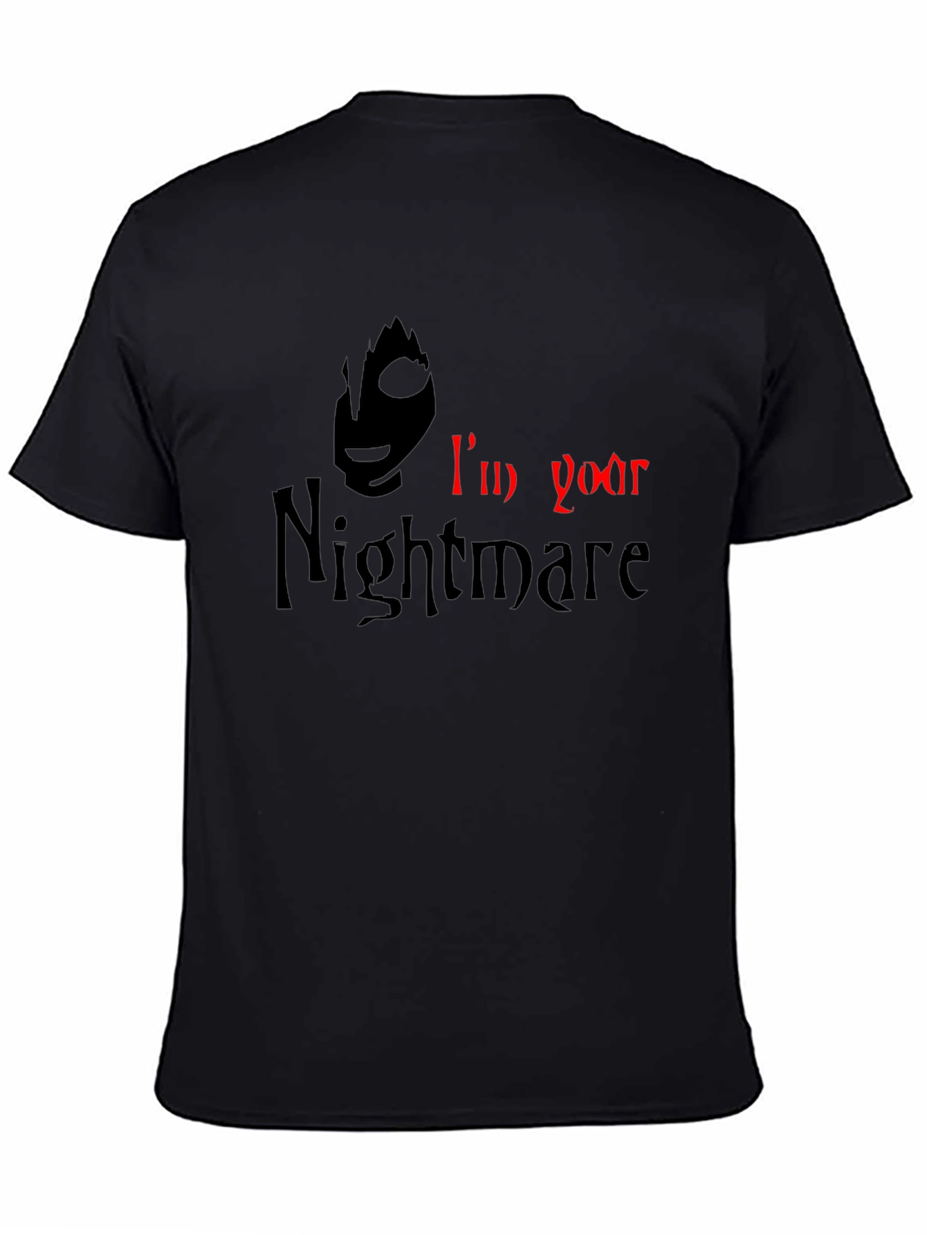 Mens Black Nightmare T-Shirt