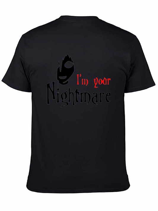 Mens Black Nightmare T-Shirt