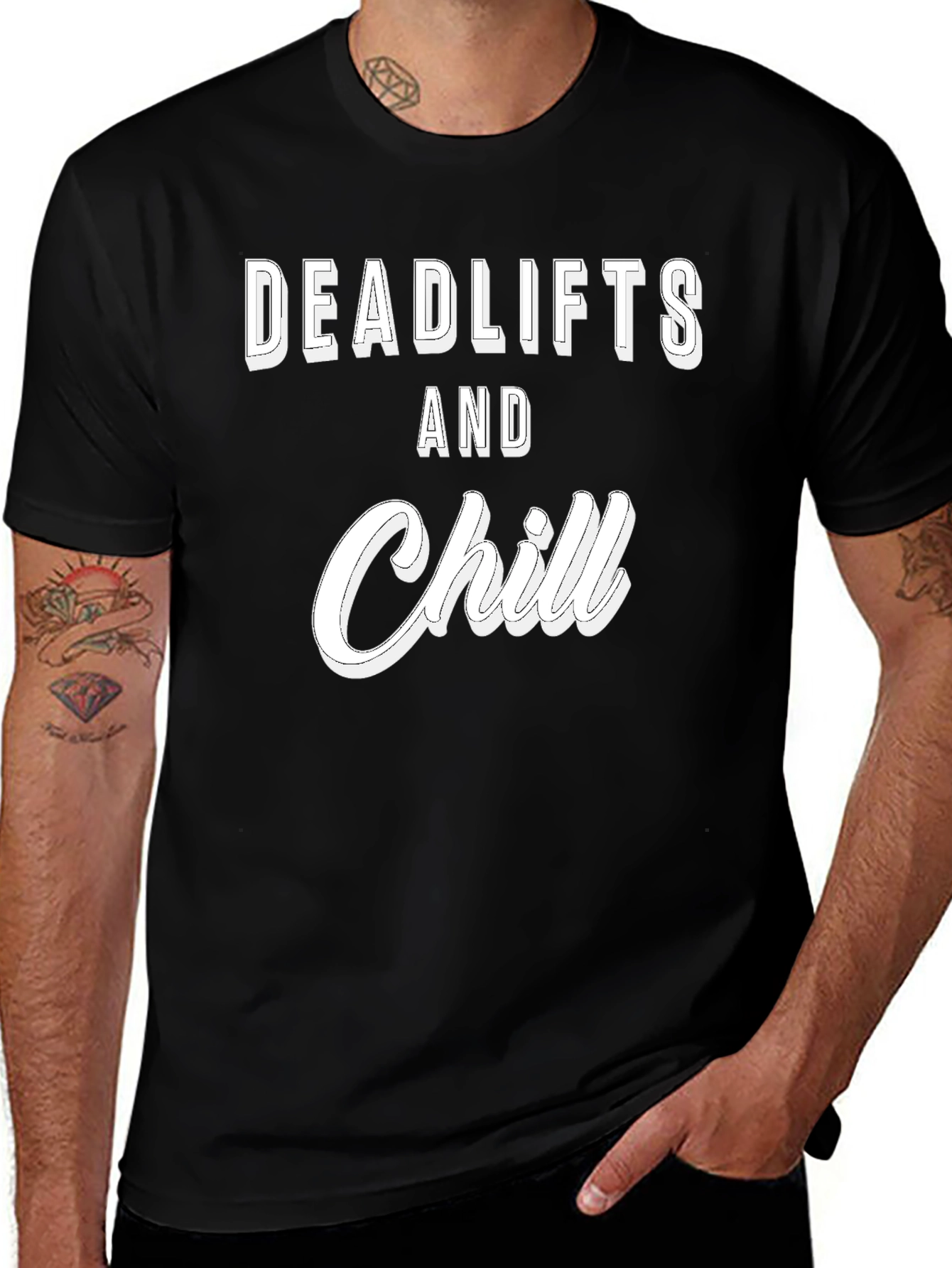 Deadlifts and Chill Graphic Tee
