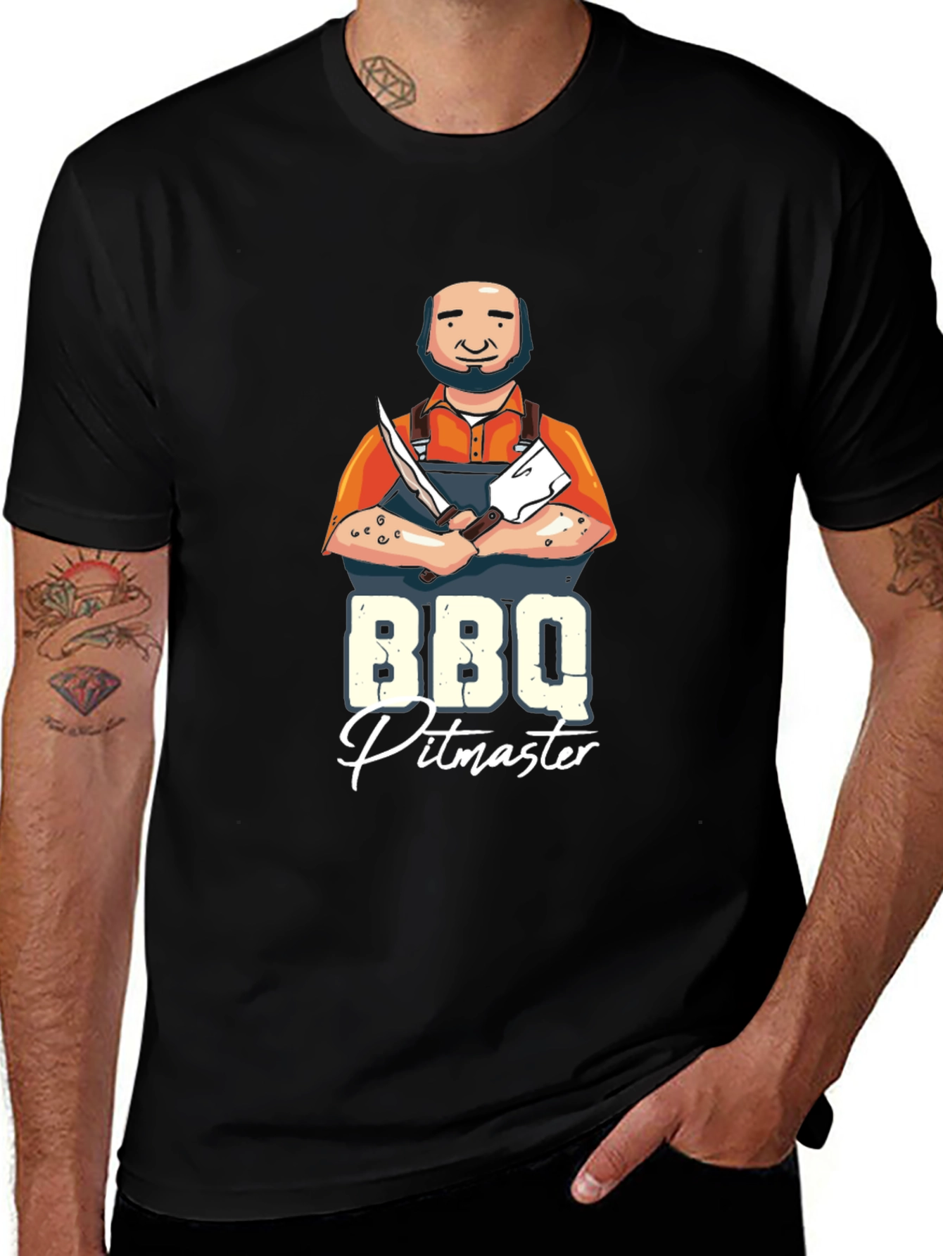 BBQ Pitmaster Graphic T-Shirt - Grill Master Tee