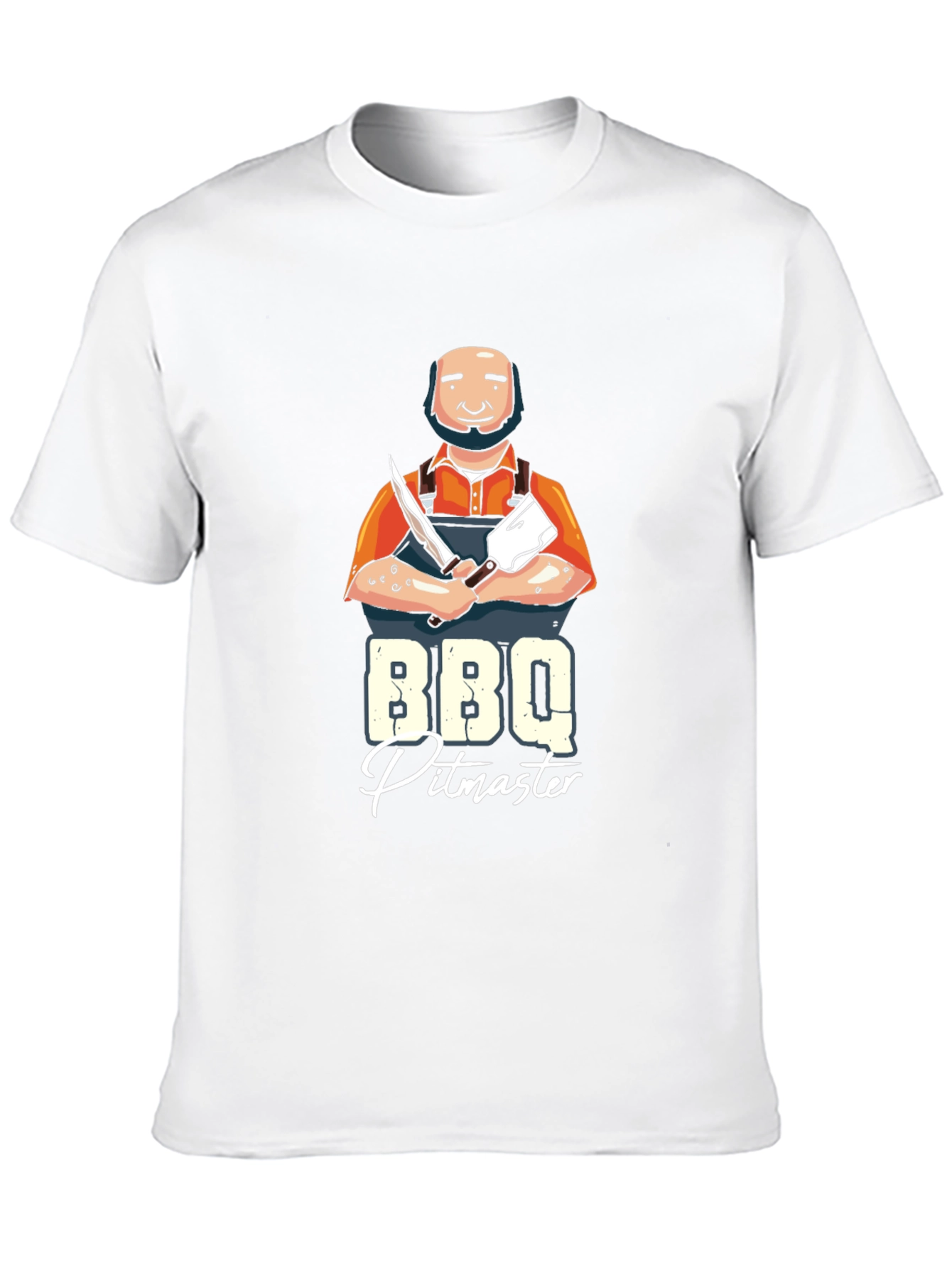 BBQ Pitmaster Graphic T-Shirt - Grill Master Tee