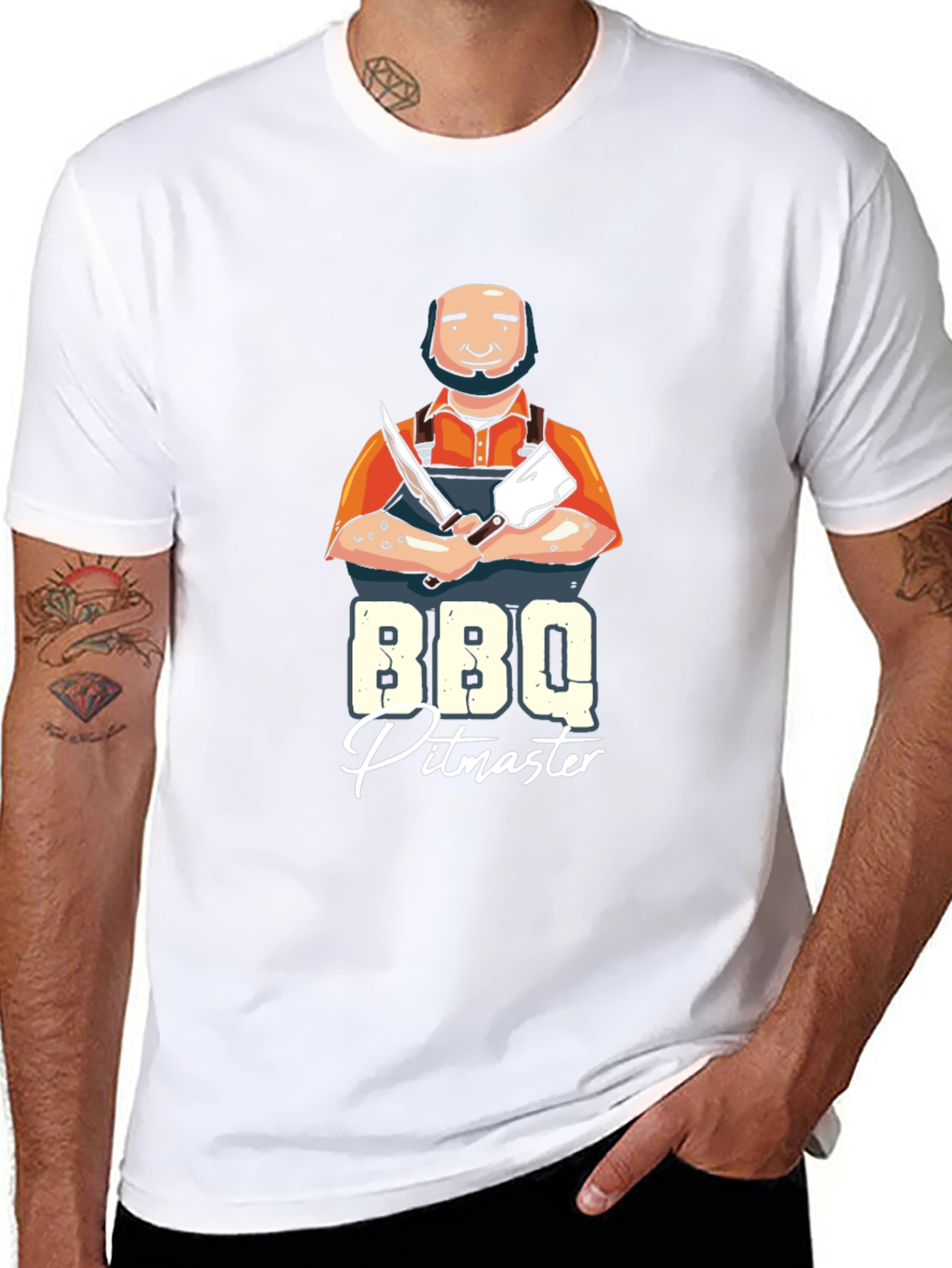 BBQ Pitmaster Graphic T-Shirt - Grill Master Tee