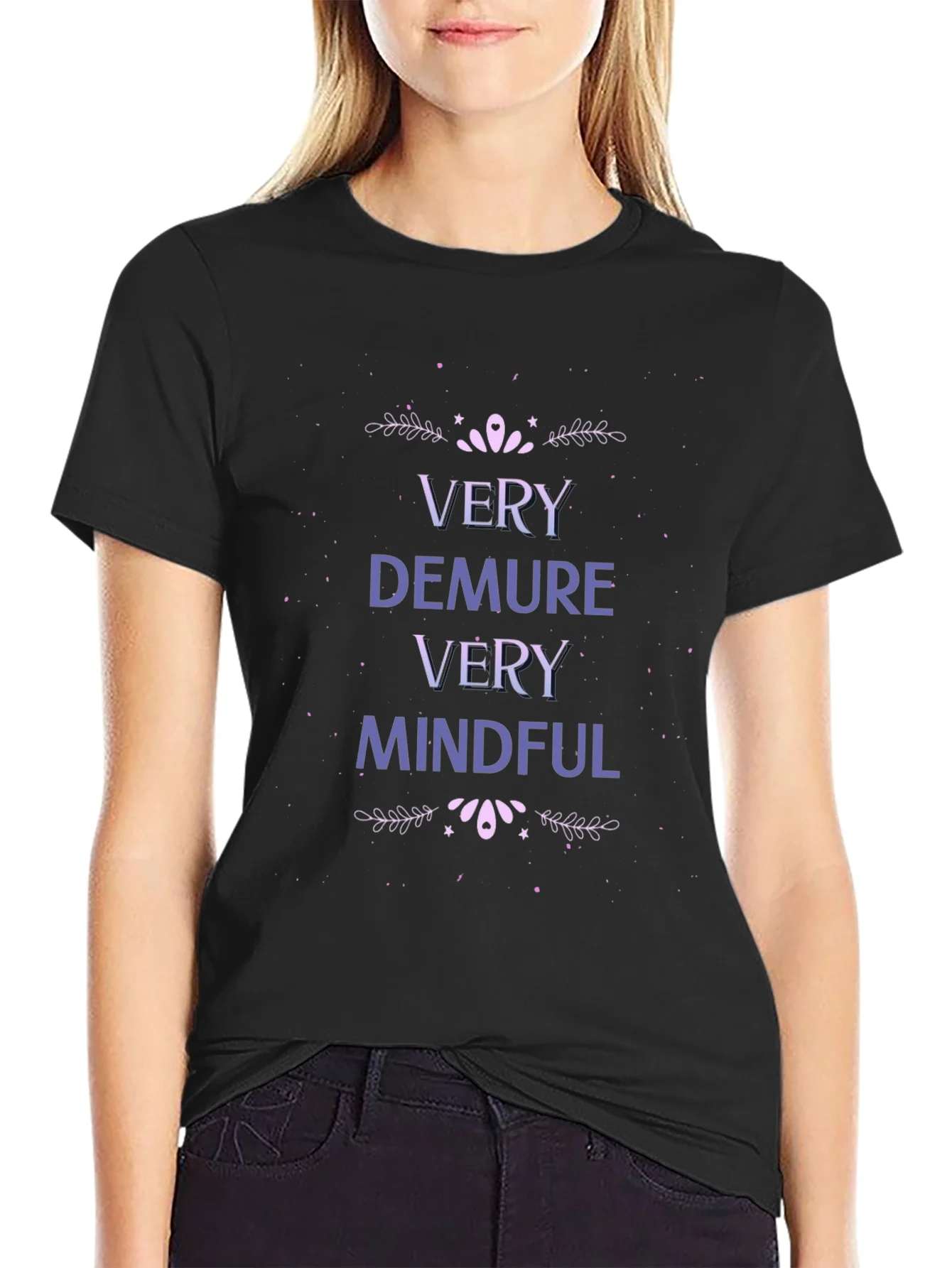 Very Demure Very Mindful Graphic T-Shirt