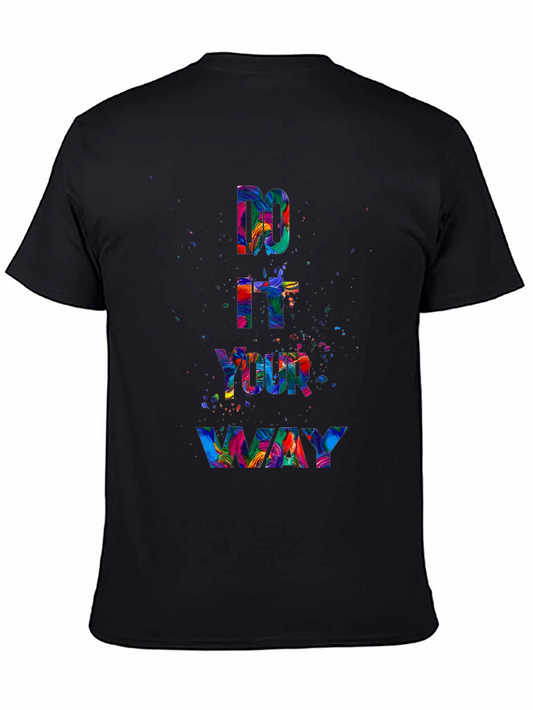 Do It Your Way Graphic Print Tee