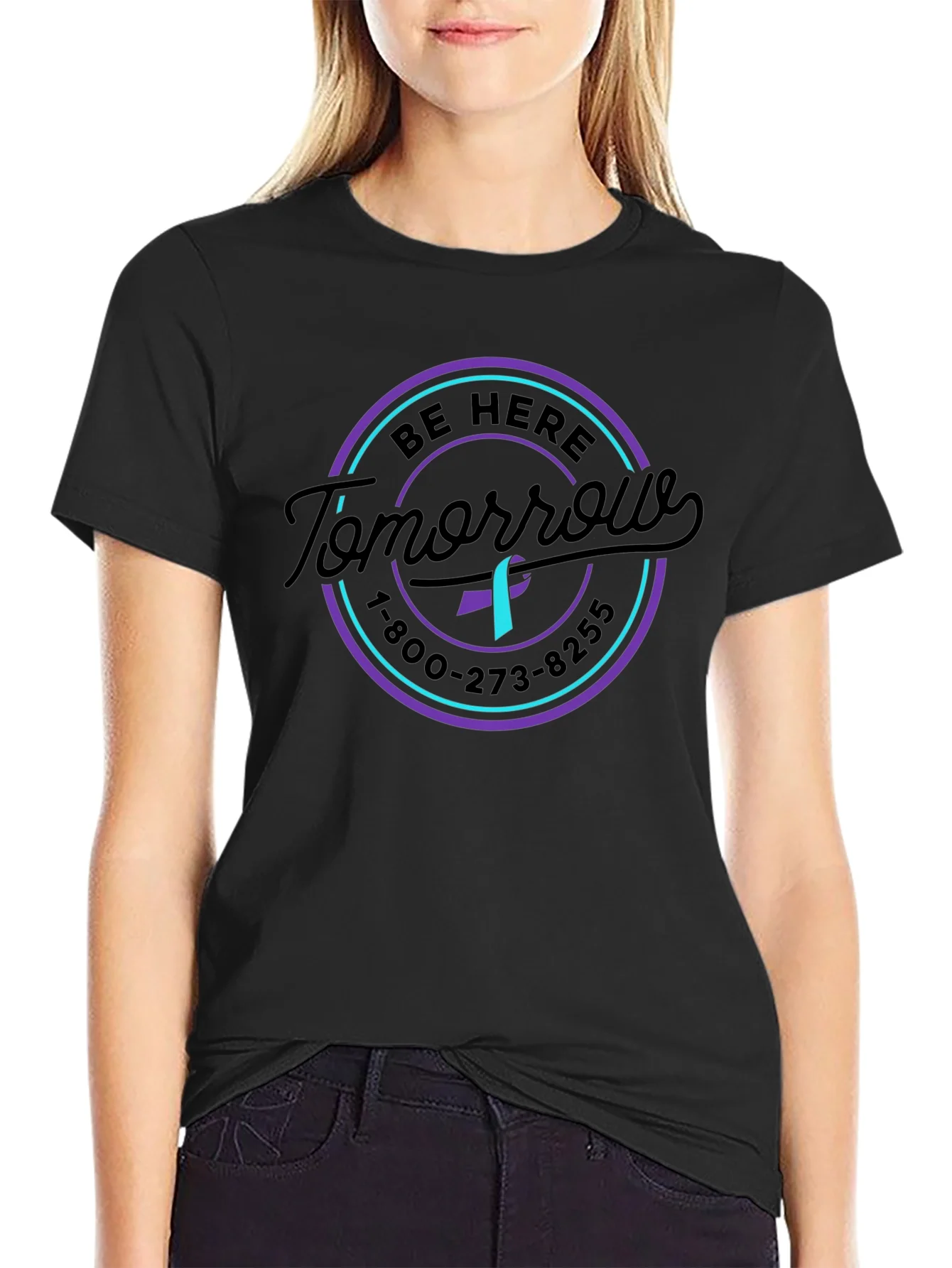Be Here Tomorrow Suicide Prevention Awareness T-Shirt