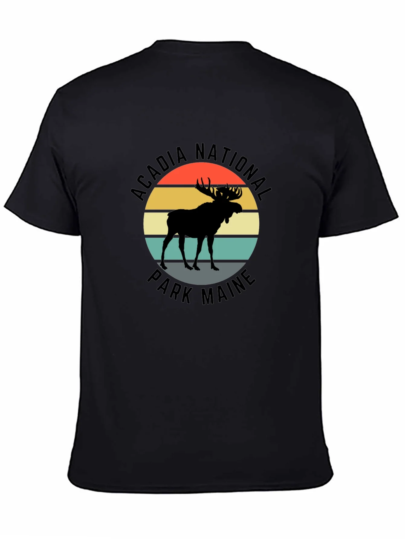 Acadia National Park Maine Moose T-Shirt