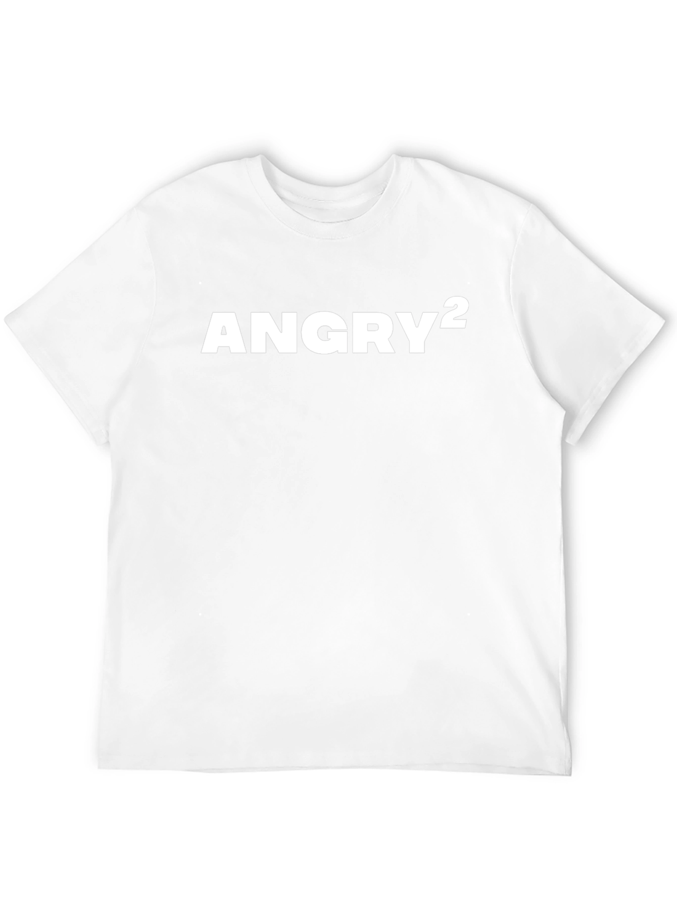 ANGRY Squared Graphic T-Shirt - Bold Streetwear