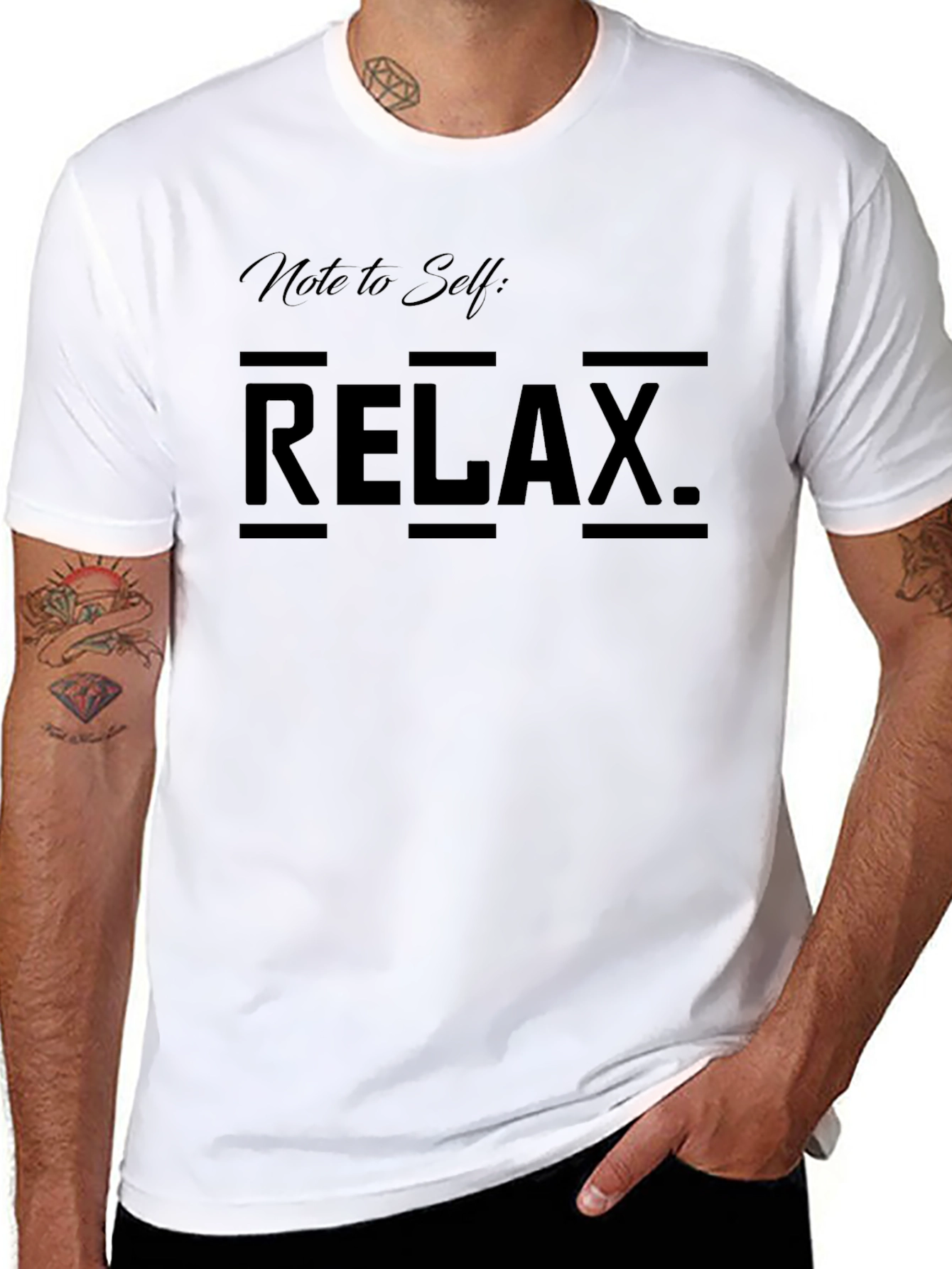 Relax T-Shirt - Note to Self