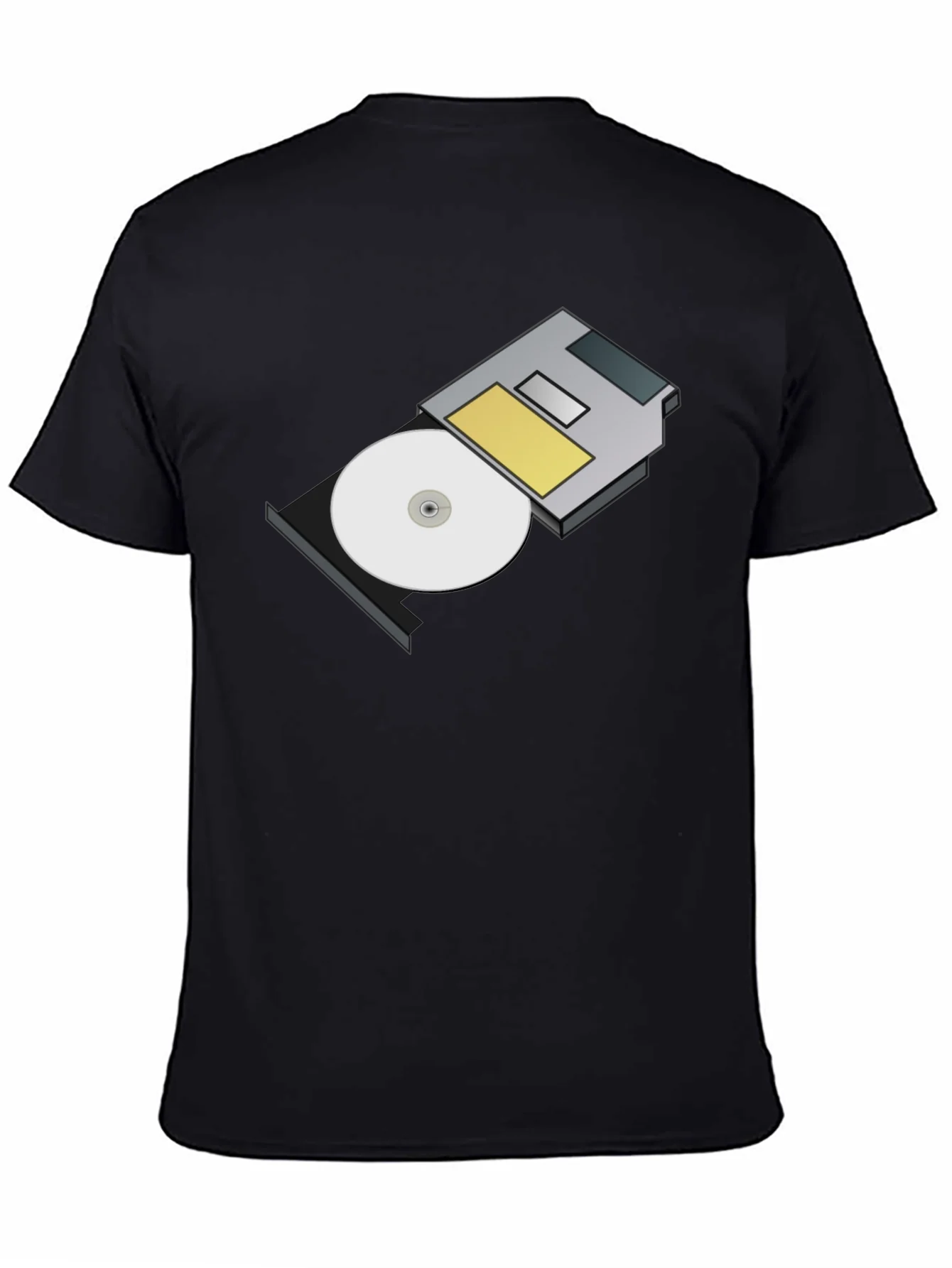 Floppy Disk T-Shirt - Retro Tech Style