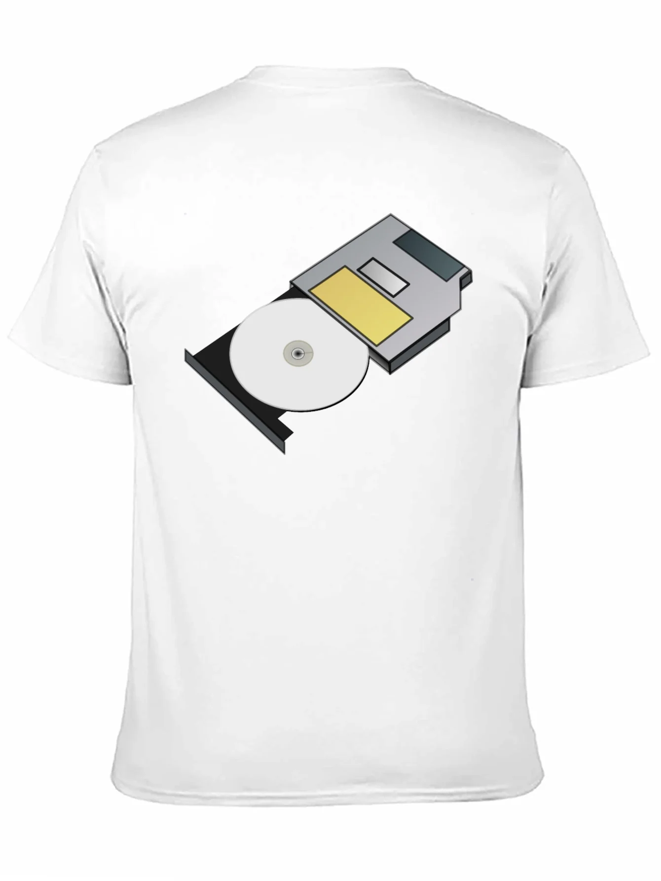 Floppy Disk T-Shirt - Retro Tech Style