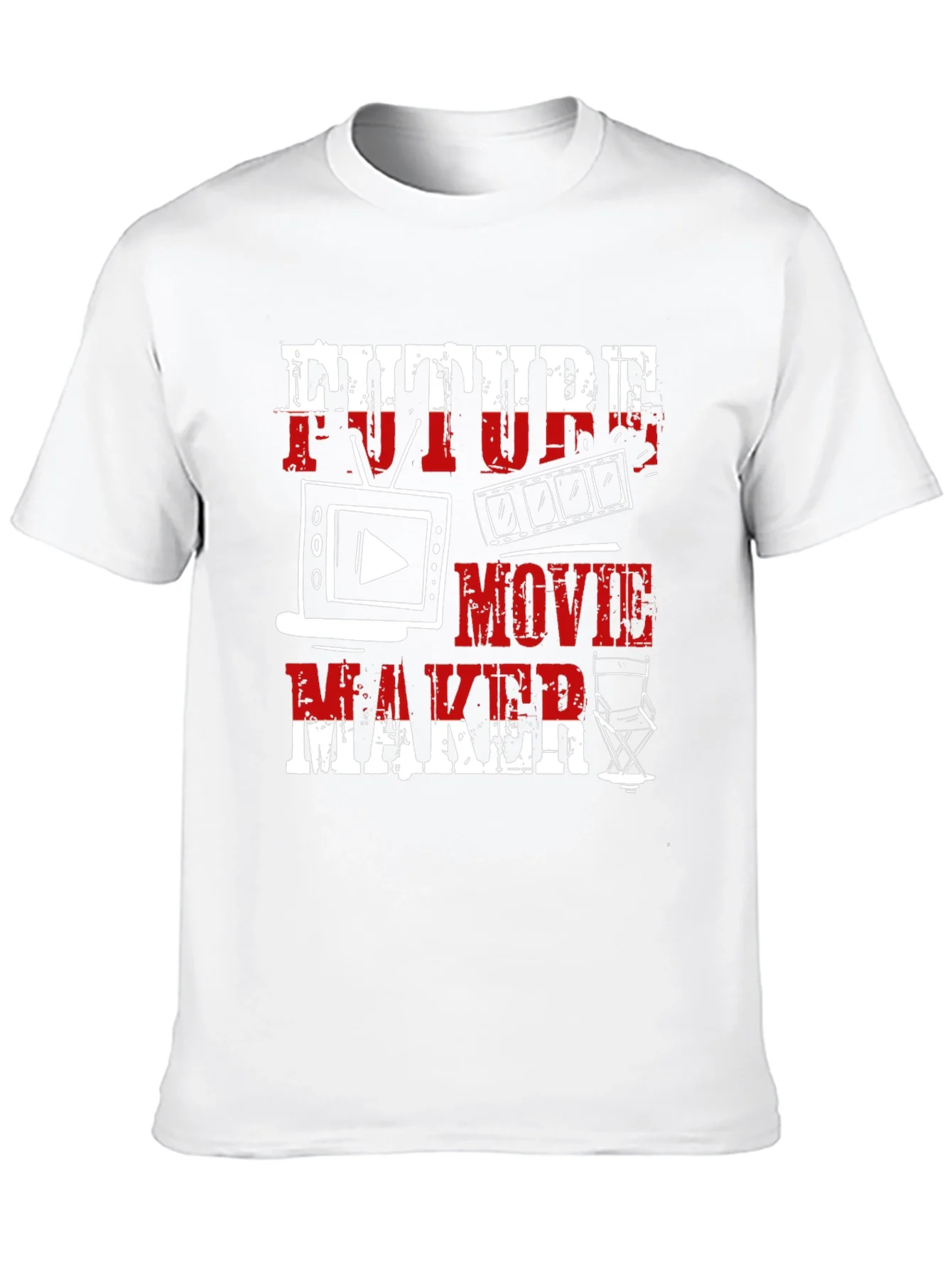 Future Movie Maker Graphic T-Shirt - Black