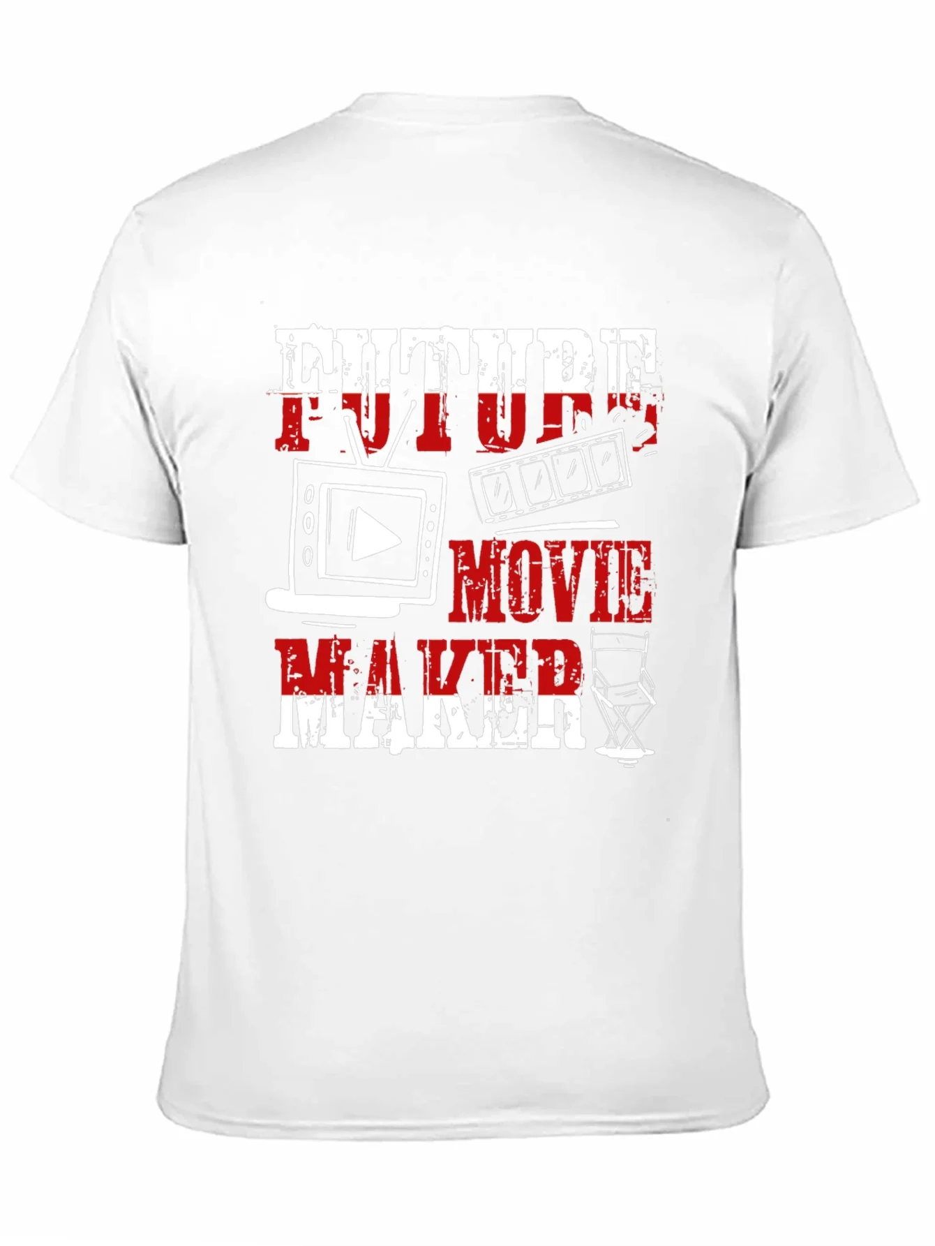 Future Movie Maker Graphic T-Shirt - Black