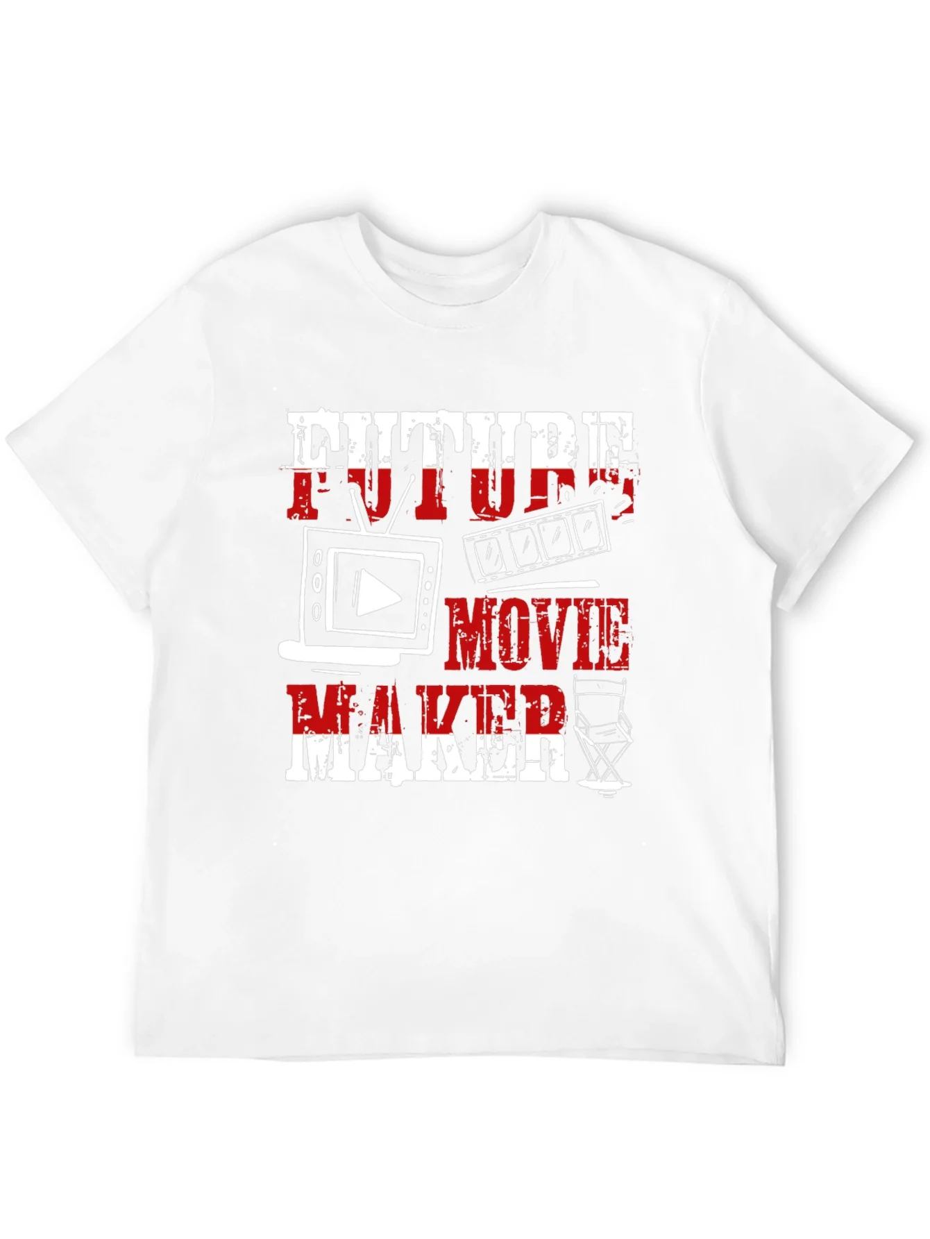 Future Movie Maker Graphic T-Shirt - Black