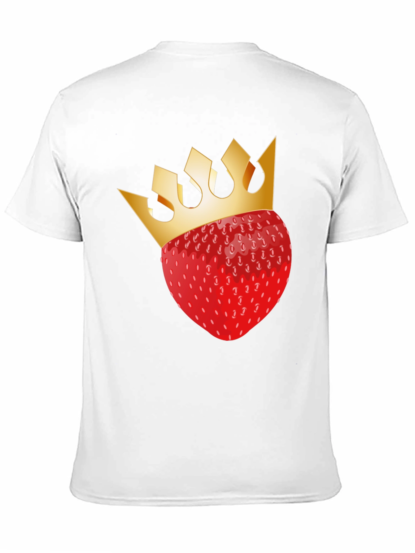 Strawberry King T-Shirt - Black