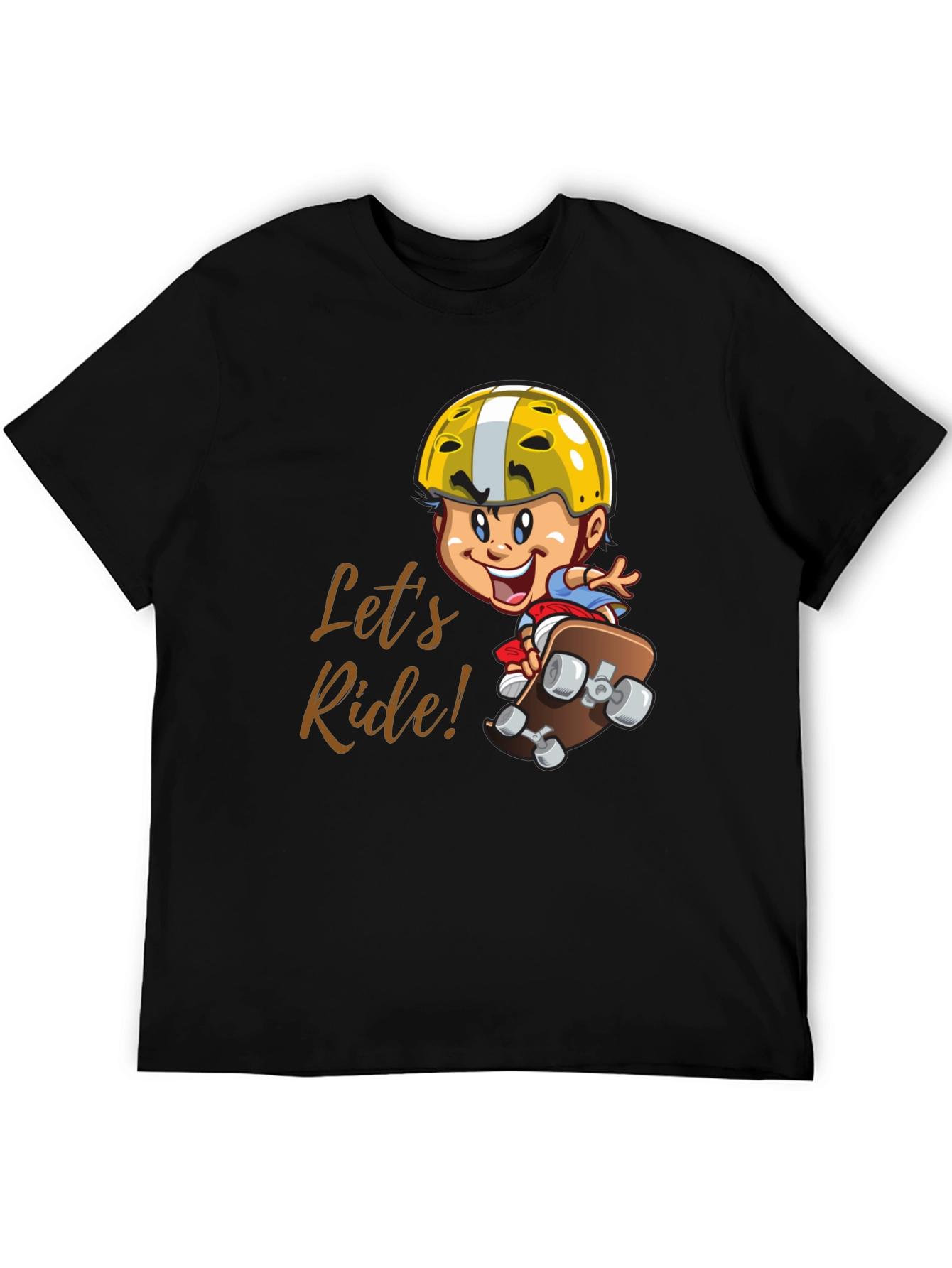 Lets Ride Skateboard T-Shirt