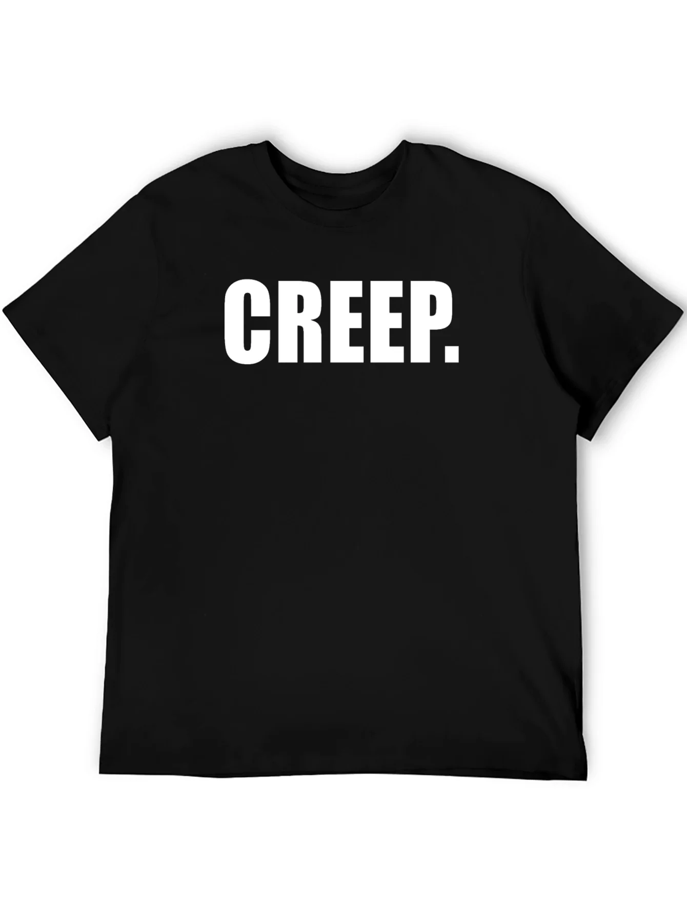 Creep Graphic Tee - Black Cotton Blend