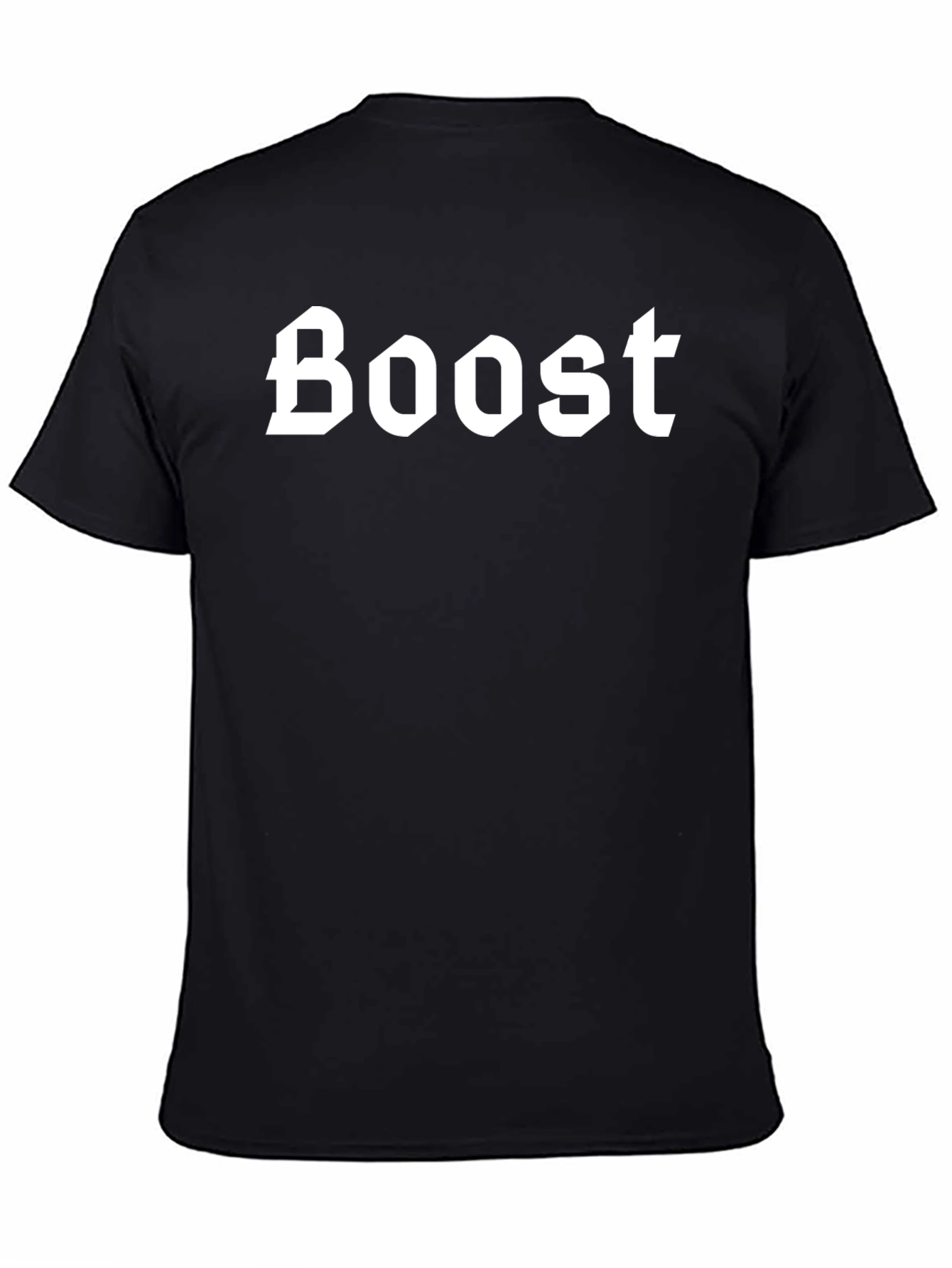 Boost Black Graphic T-Shirt