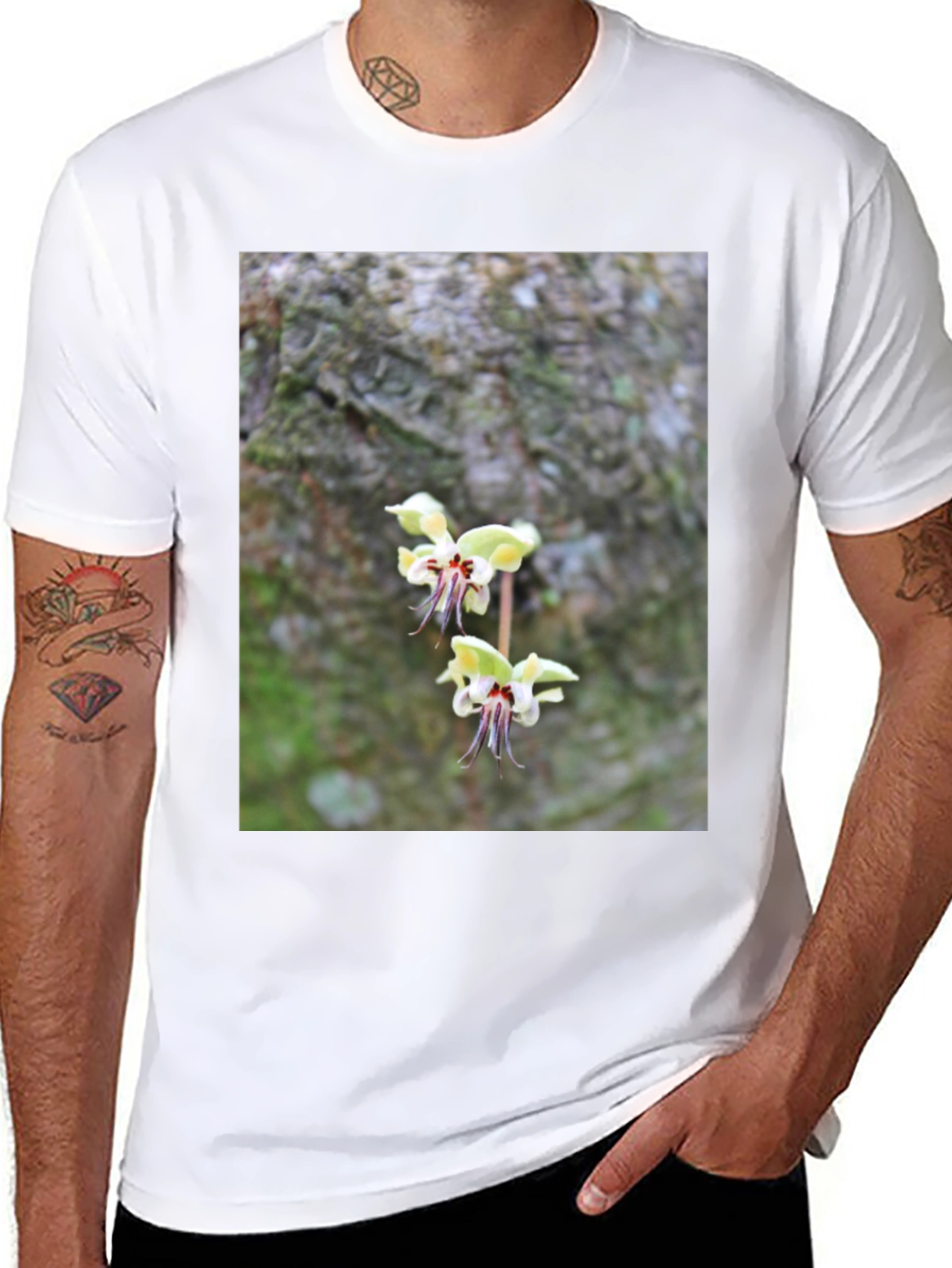 Botanical Black T-Shirt