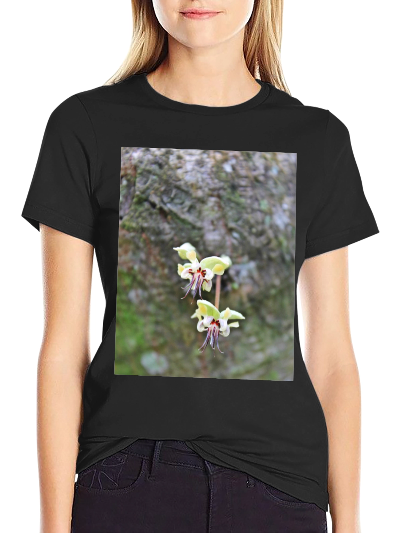 Botanical Black T-Shirt