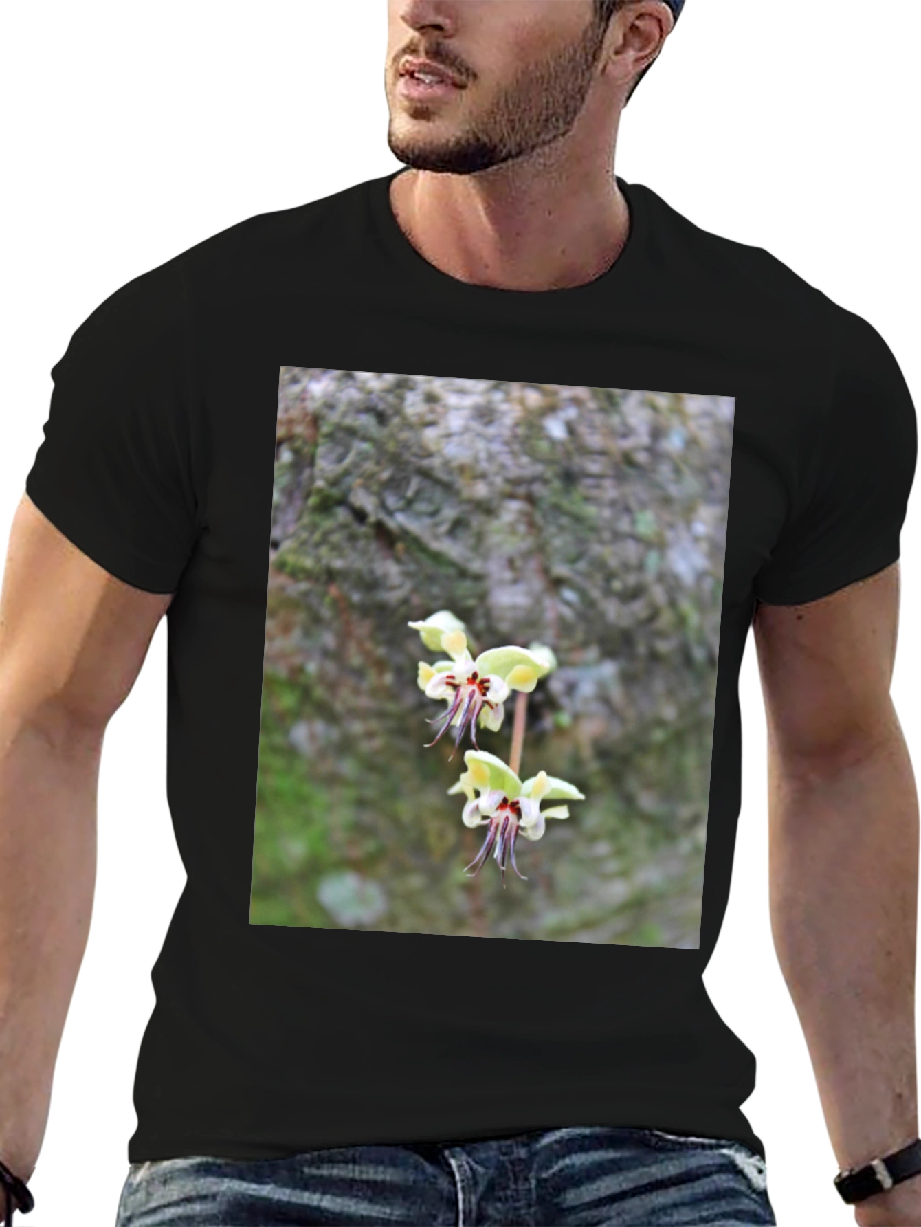 Botanical Black T-Shirt