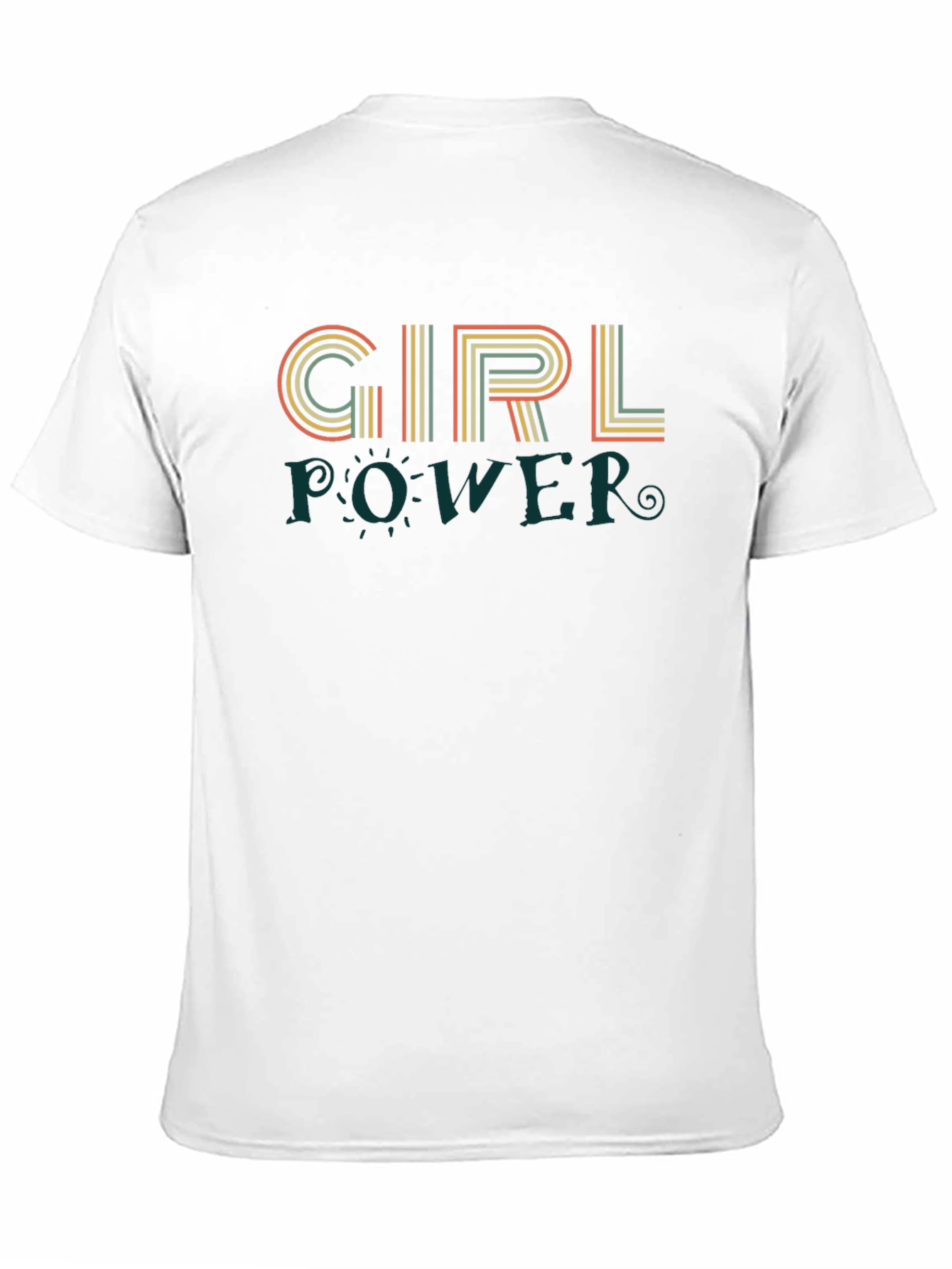 Girl Power Retro Graphic T-Shirt
