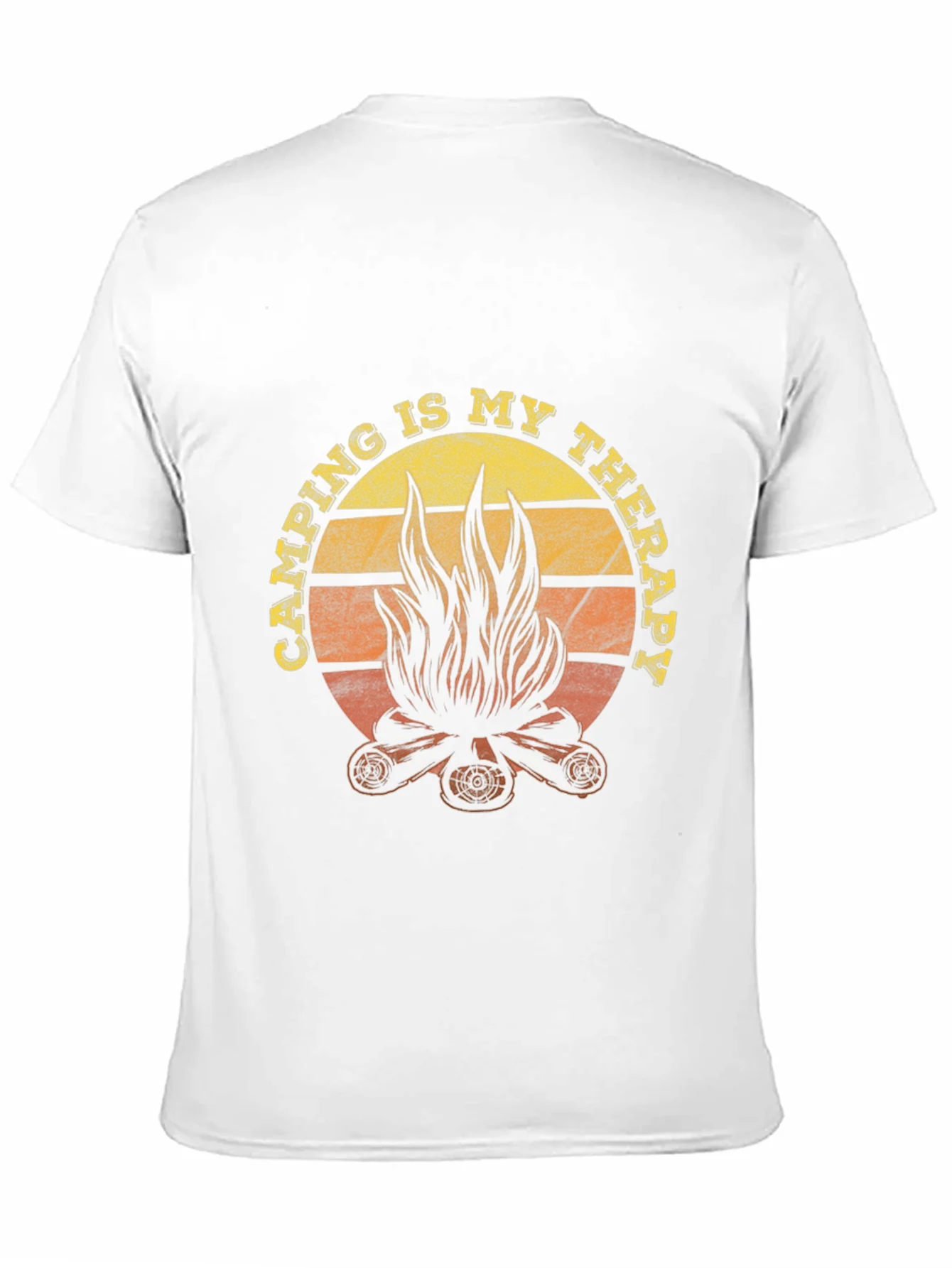 Camping Is My Therapy Graphic Tee