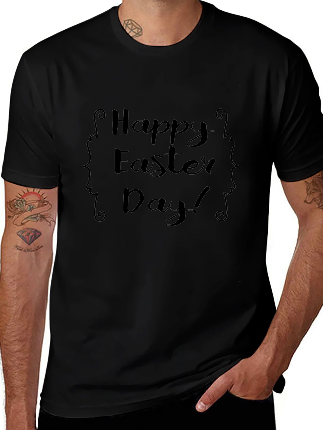 Happy Easter Day Graphic T-Shirt