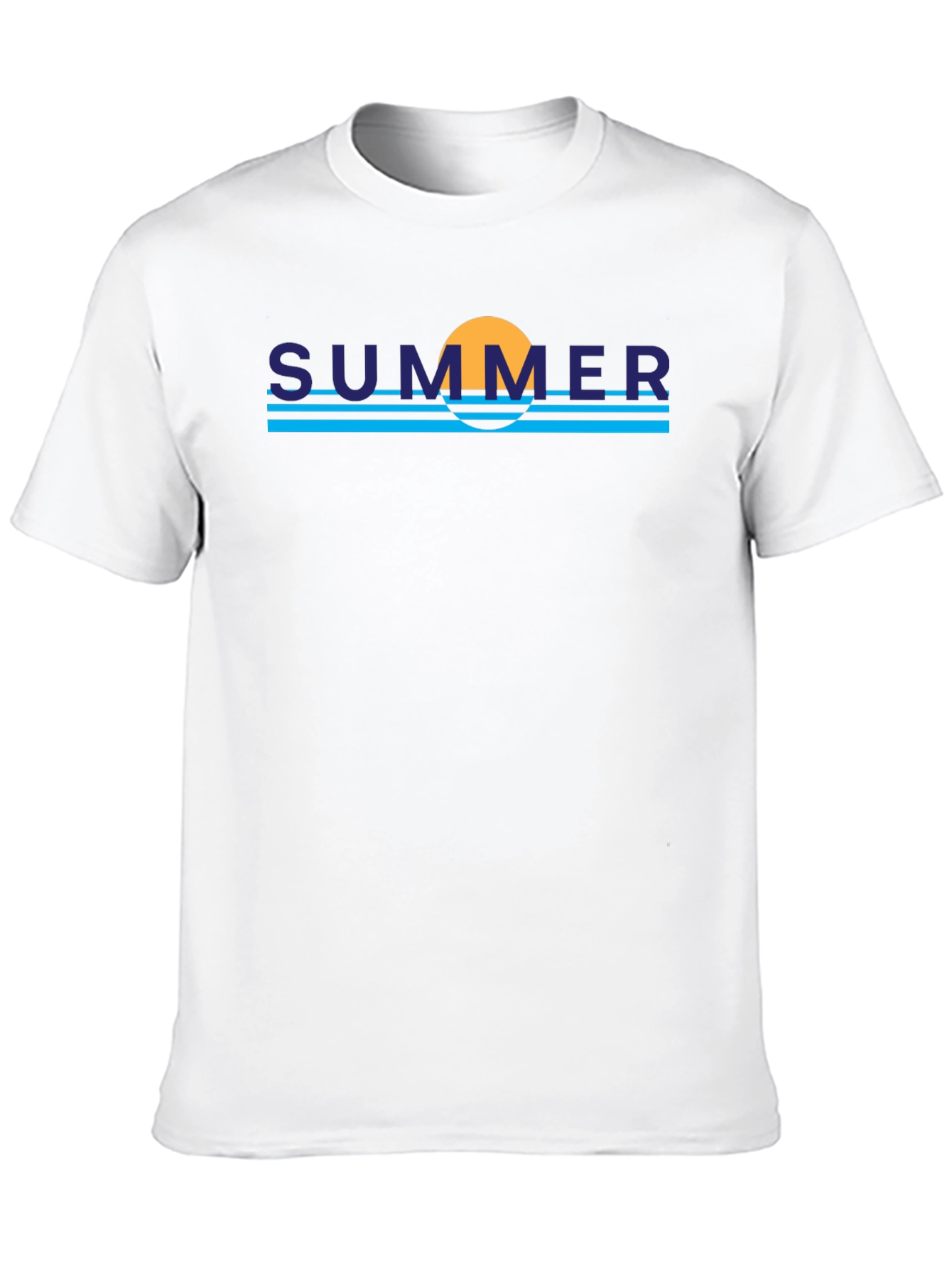 Summer Vibe Graphic Tee - Trendy Black T-Shirt