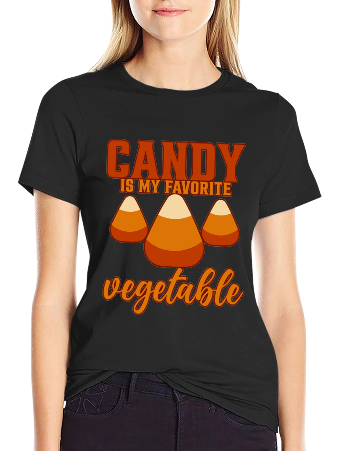 Candy Is My Favorite Vegetable Halloween T-Shirt
