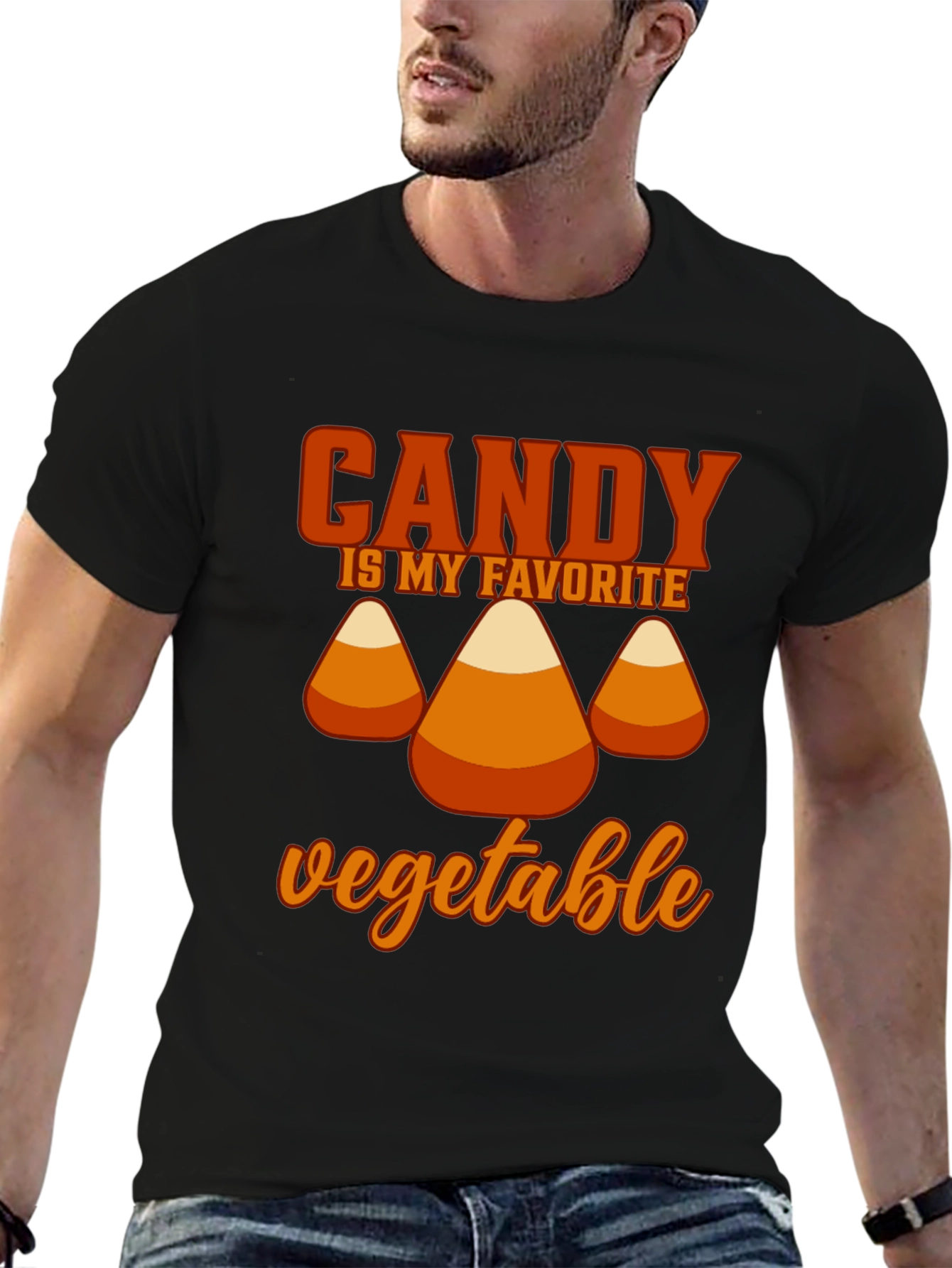 Candy Is My Favorite Vegetable Halloween T-Shirt
