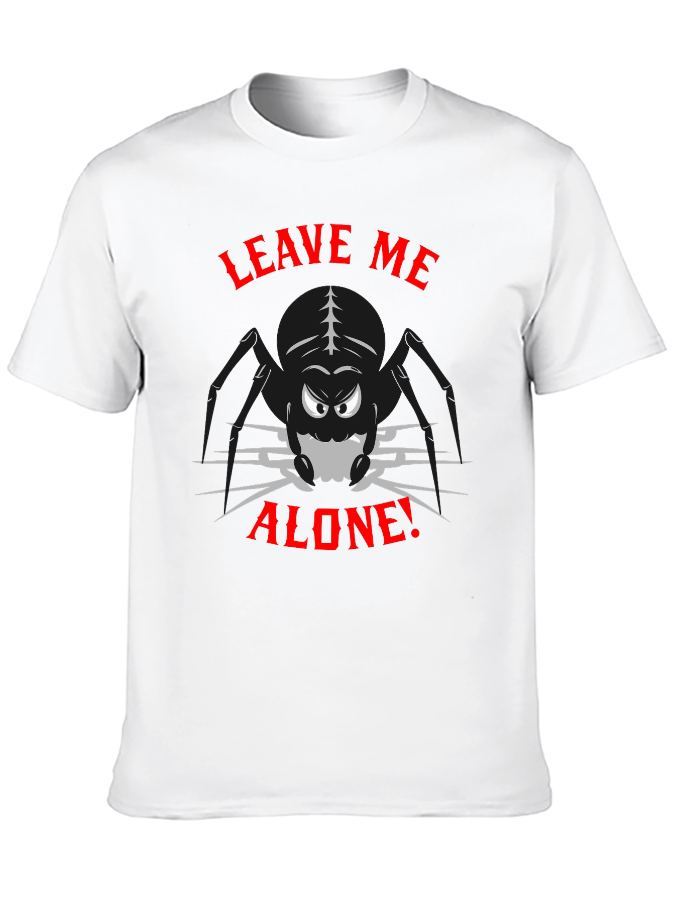 Leave Me Alone Spider Graphic T-Shirt