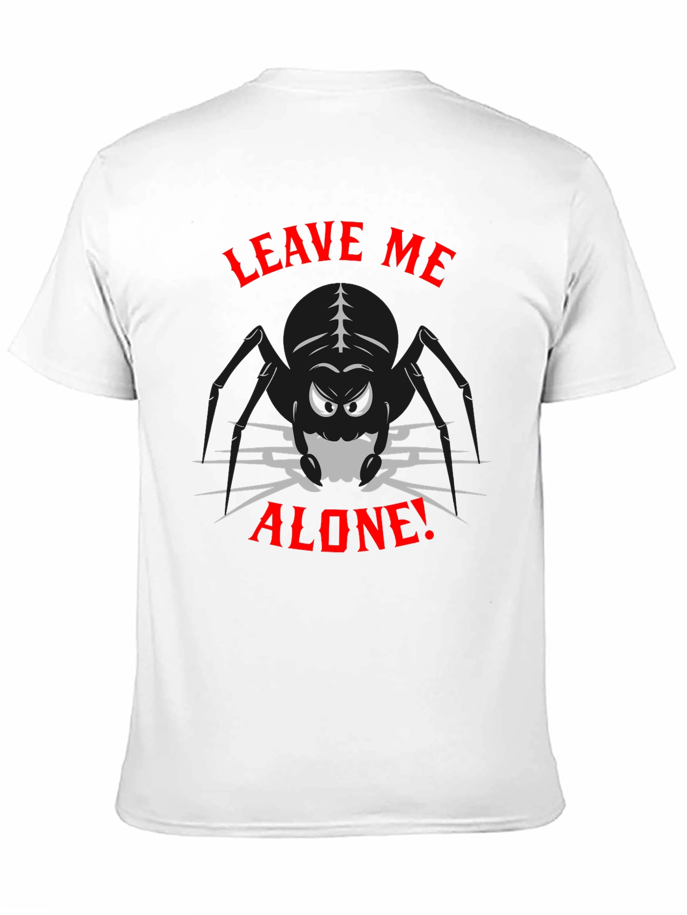 Leave Me Alone Spider Graphic T-Shirt