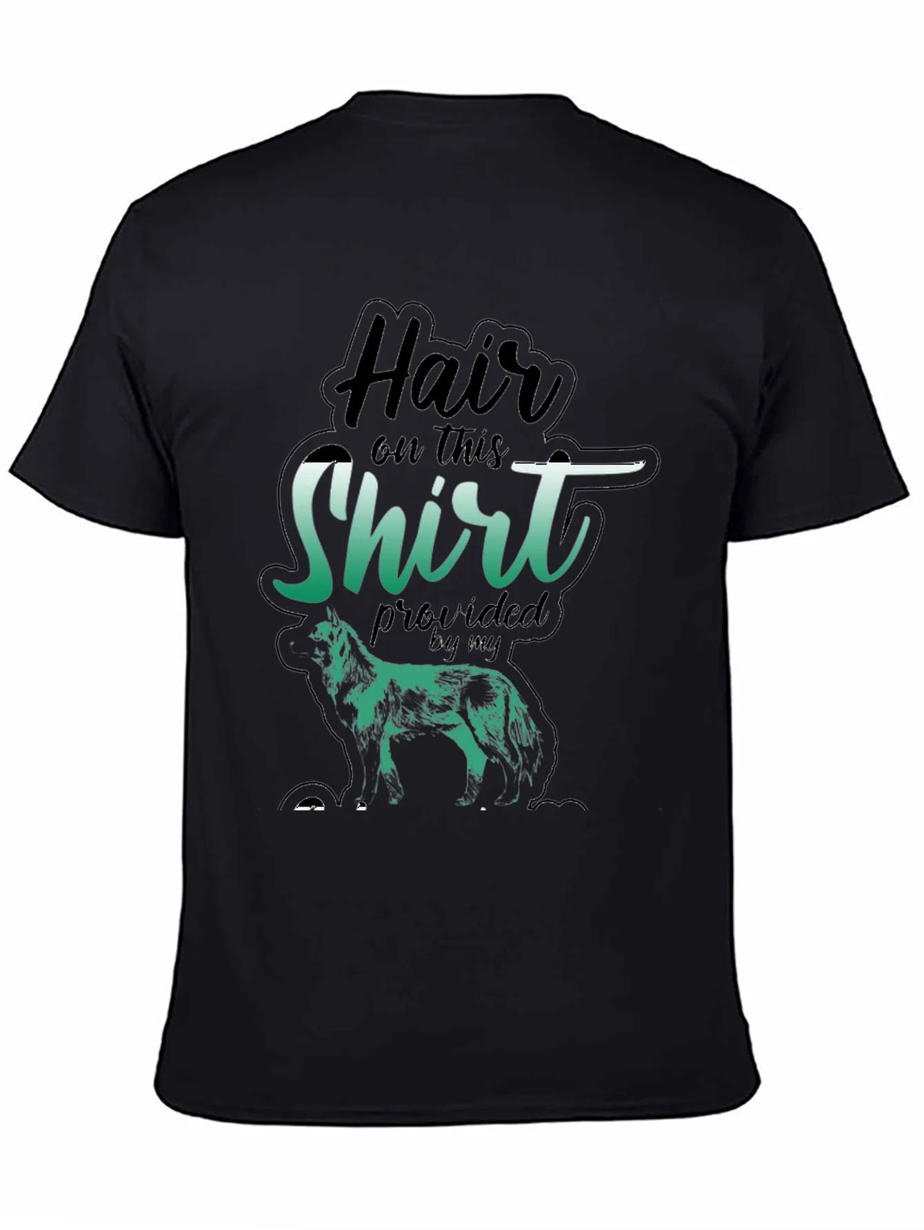 Hair On This Shirt Dog T-Shirt