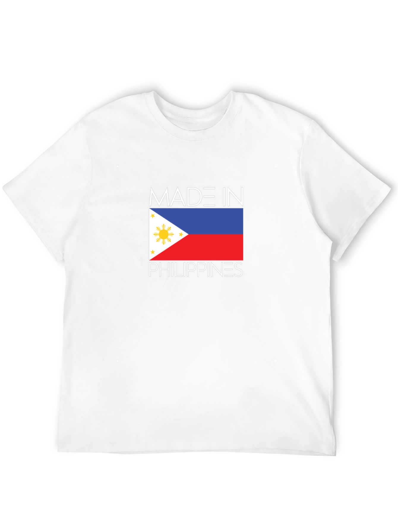 Made in Philippines T-Shirt - Black Crew Neck