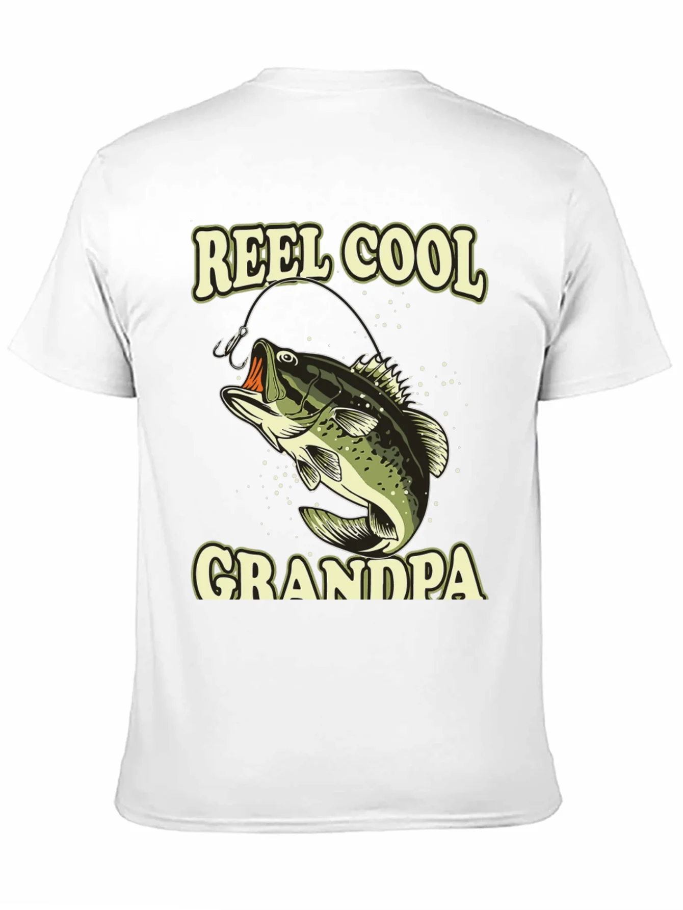 Reel Cool Grandpa Fishing T-Shirt