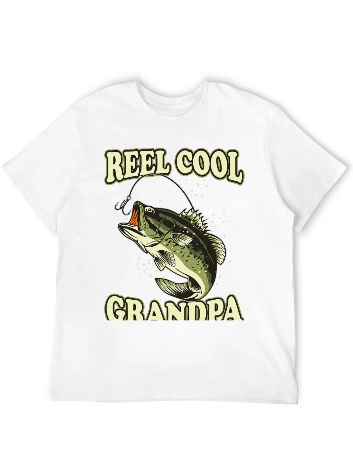 Reel Cool Grandpa Fishing T-Shirt
