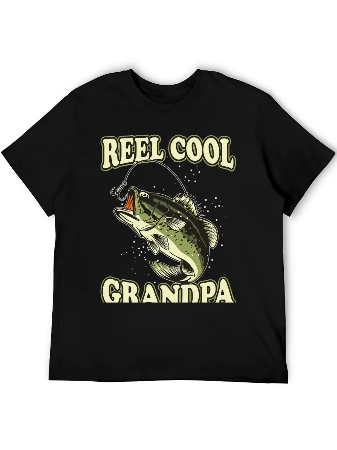 Reel Cool Grandpa Fishing T-Shirt