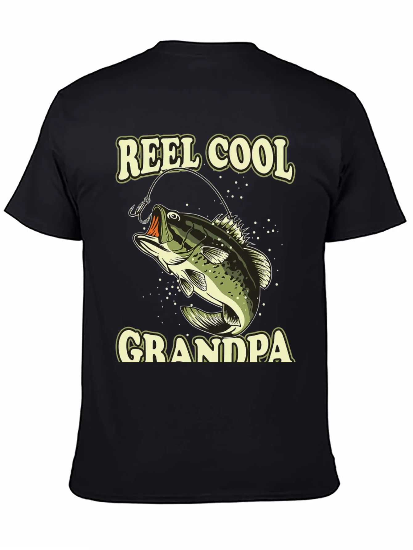 Reel Cool Grandpa Fishing T-Shirt