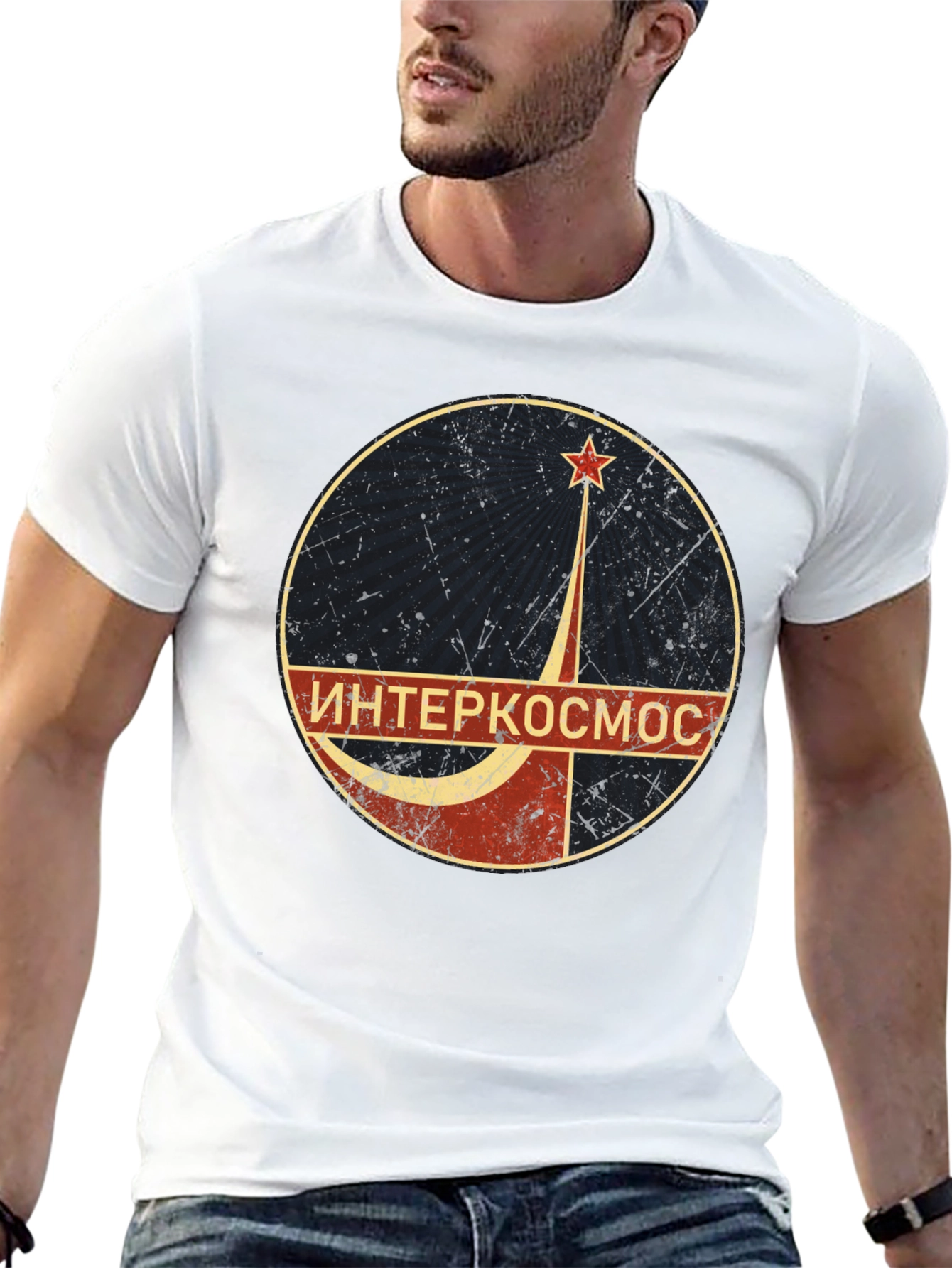 Interkosmos T-Shirt - Retro Space Tee