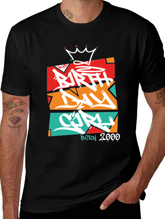Birthday Girl Born 2000 Graphic Tee
