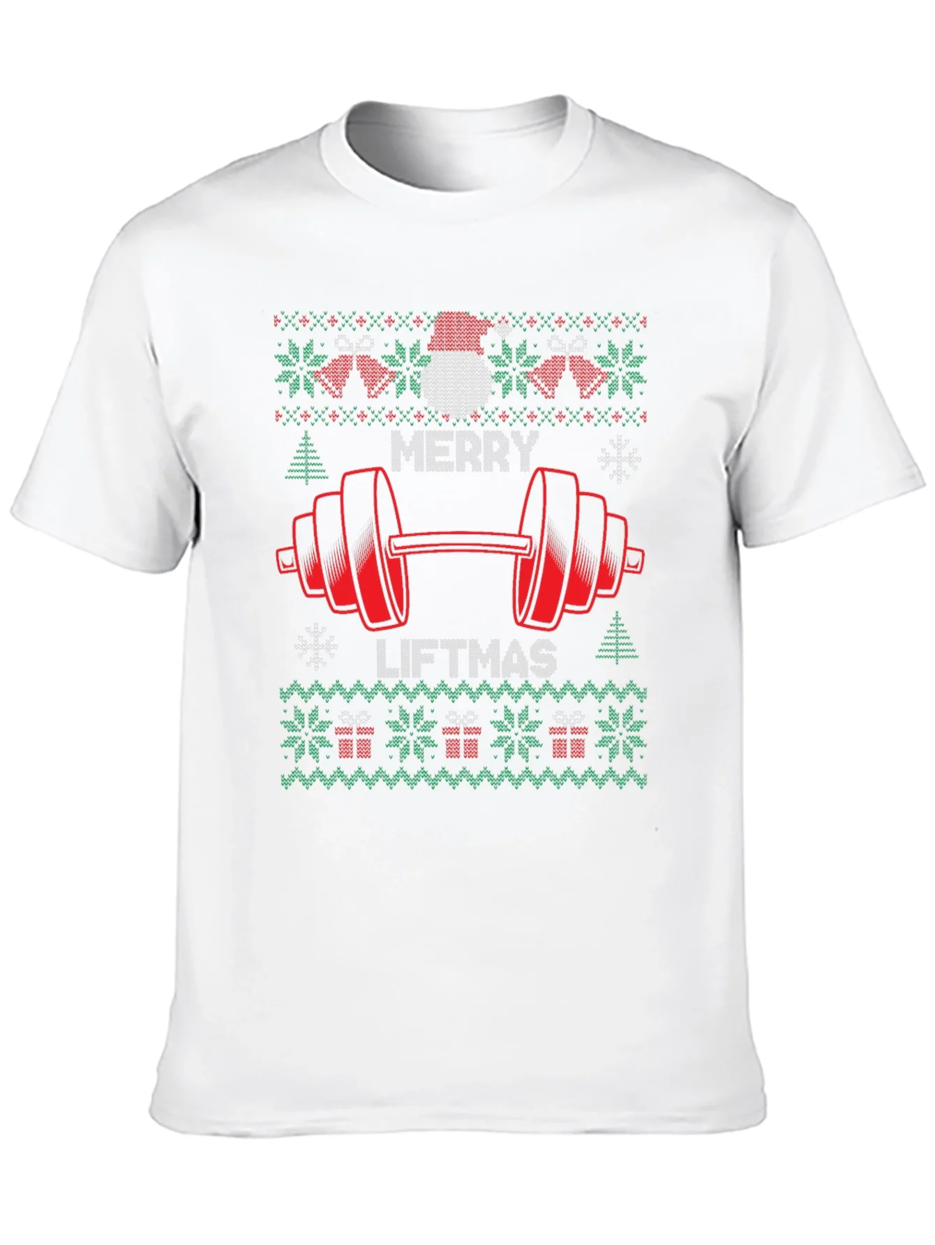 Merry Liftmas Christmas Gym T-Shirt