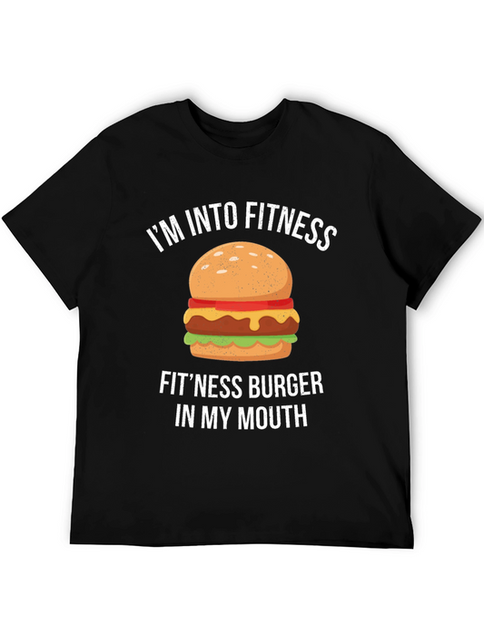 Fitness Burger Graphic T-Shirt