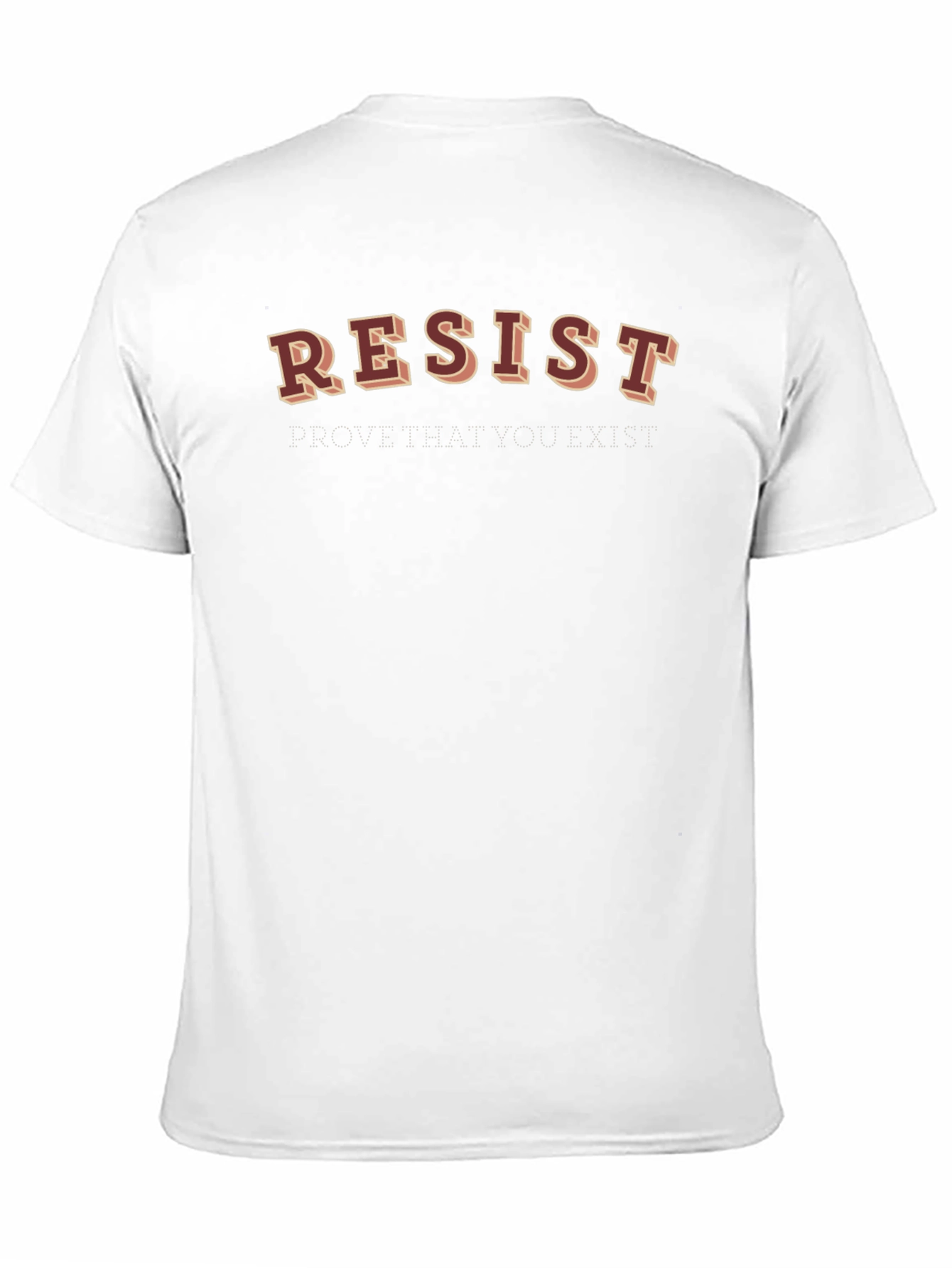 Resist Graphic Tee - Prove You Exist Black T-Shirt